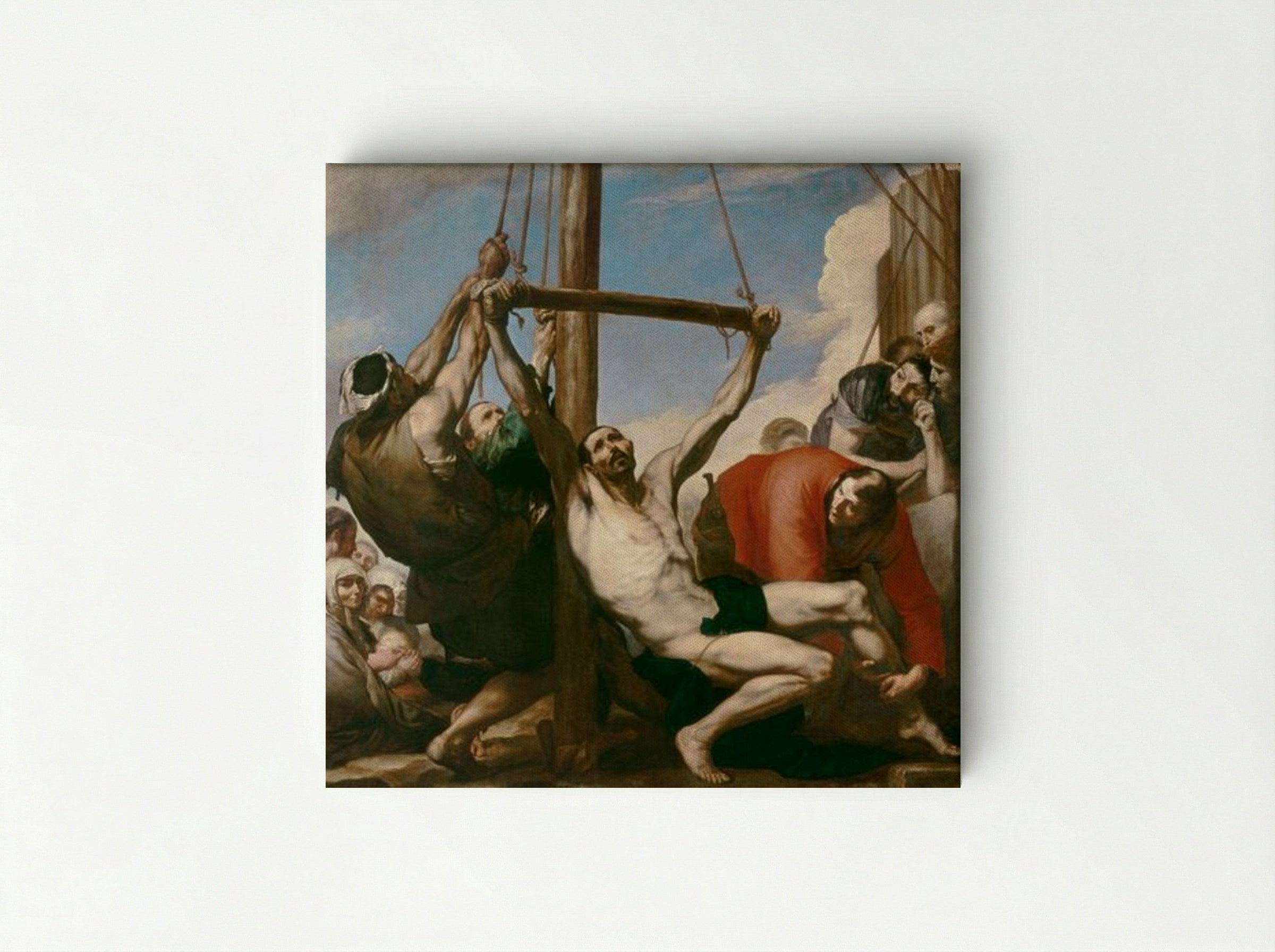The Martyrdom of Saint Philip - Jusepe de Ribera - Canvas