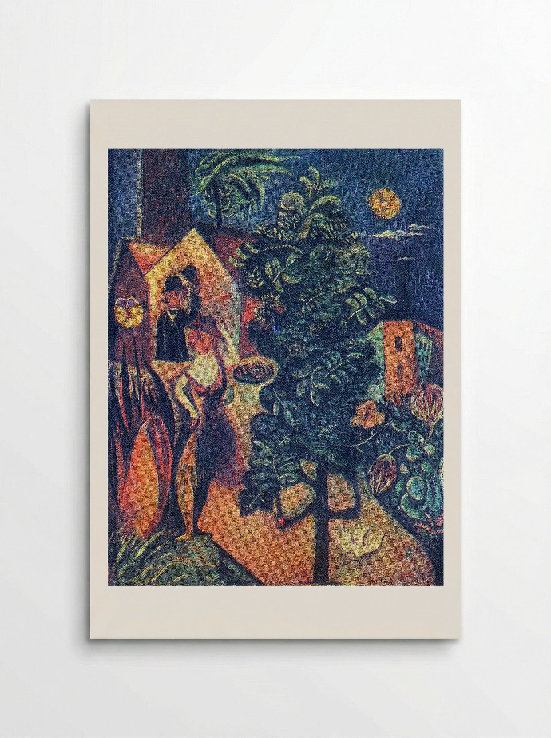 Hat in Hand, Hat on Head - Max Ernst - Poster
