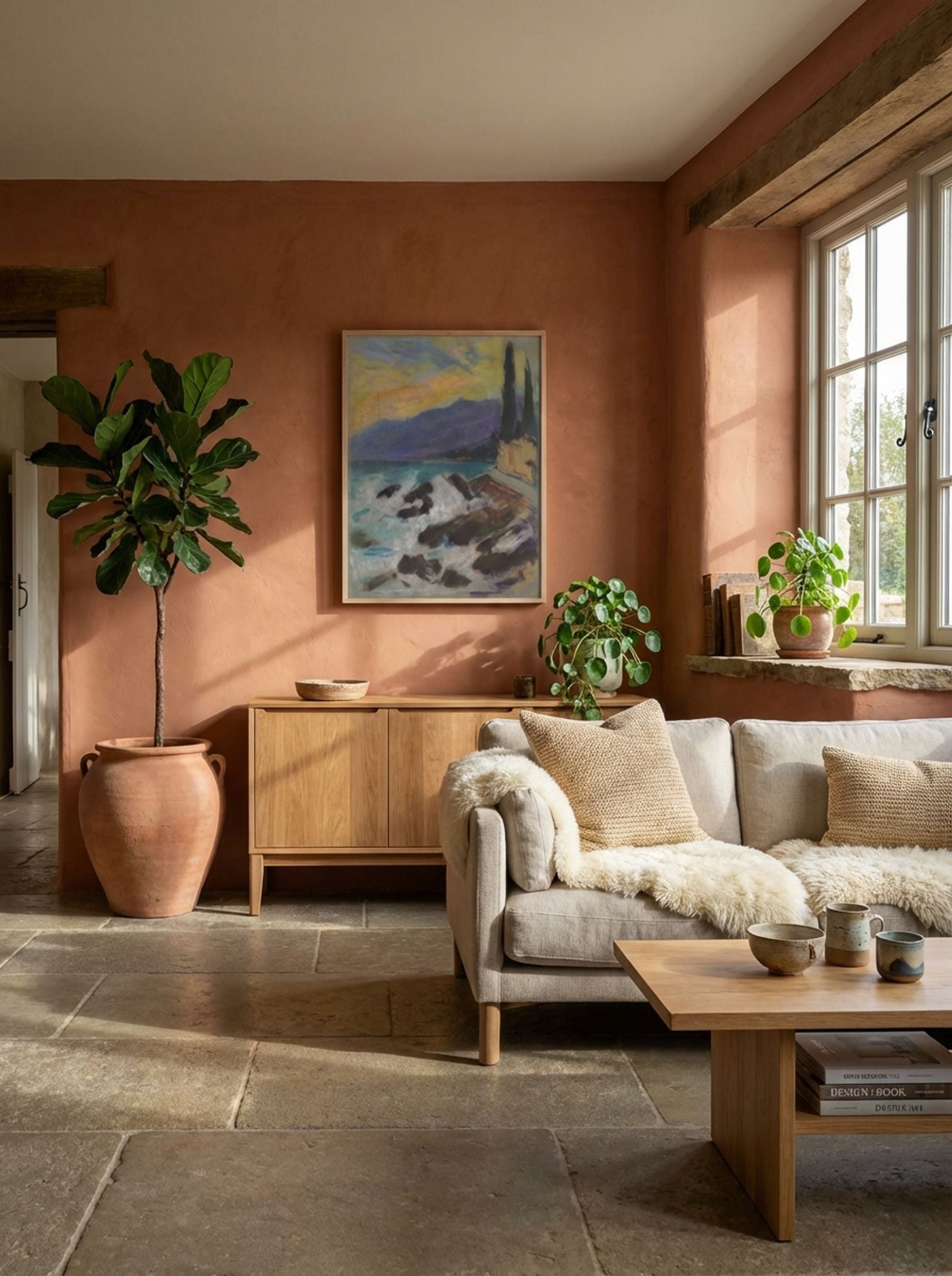 Rocky Seashore with Cypresses - Zolo Palugyay - Lifestyle