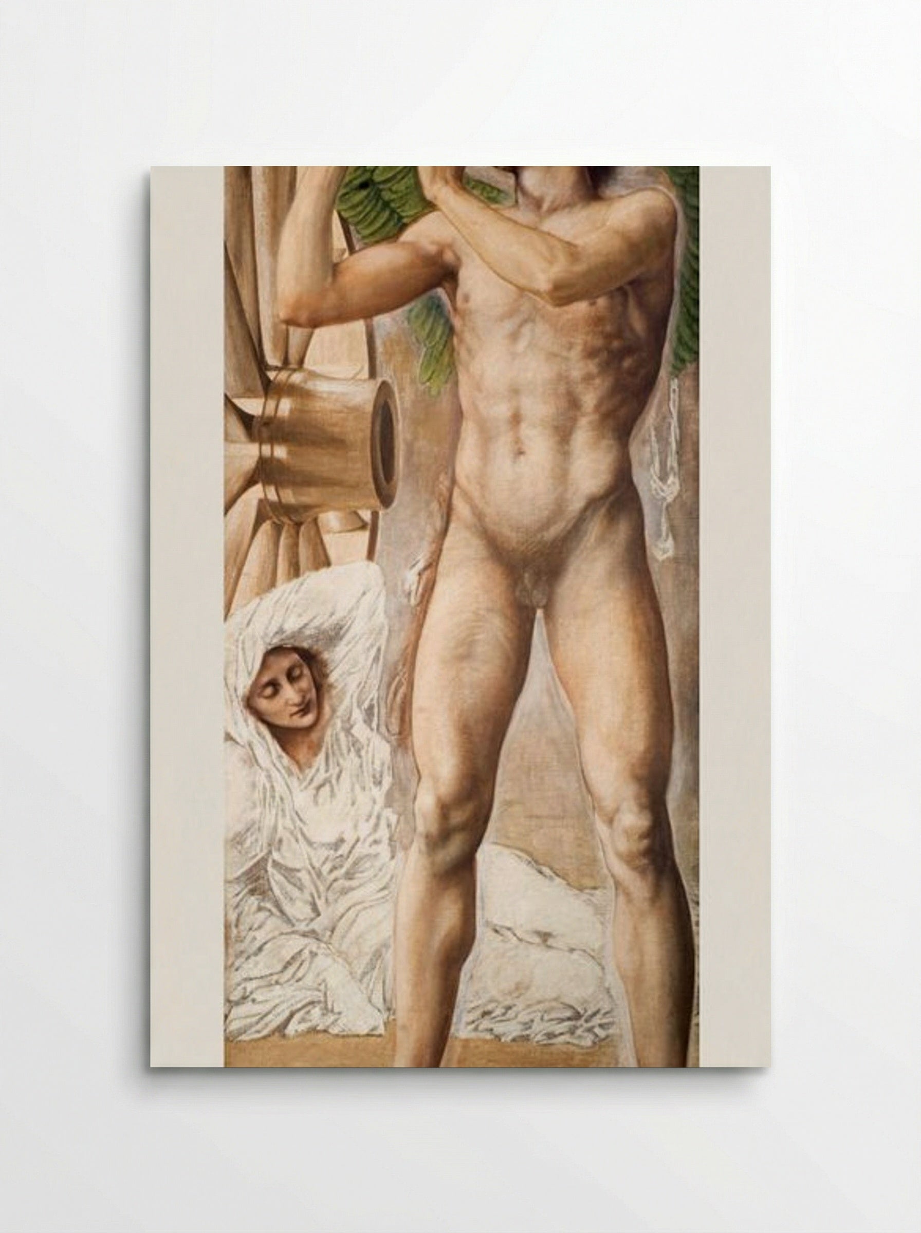 Study of Fame Overthrowing Fortune - Edward Burne-Jones - Poster