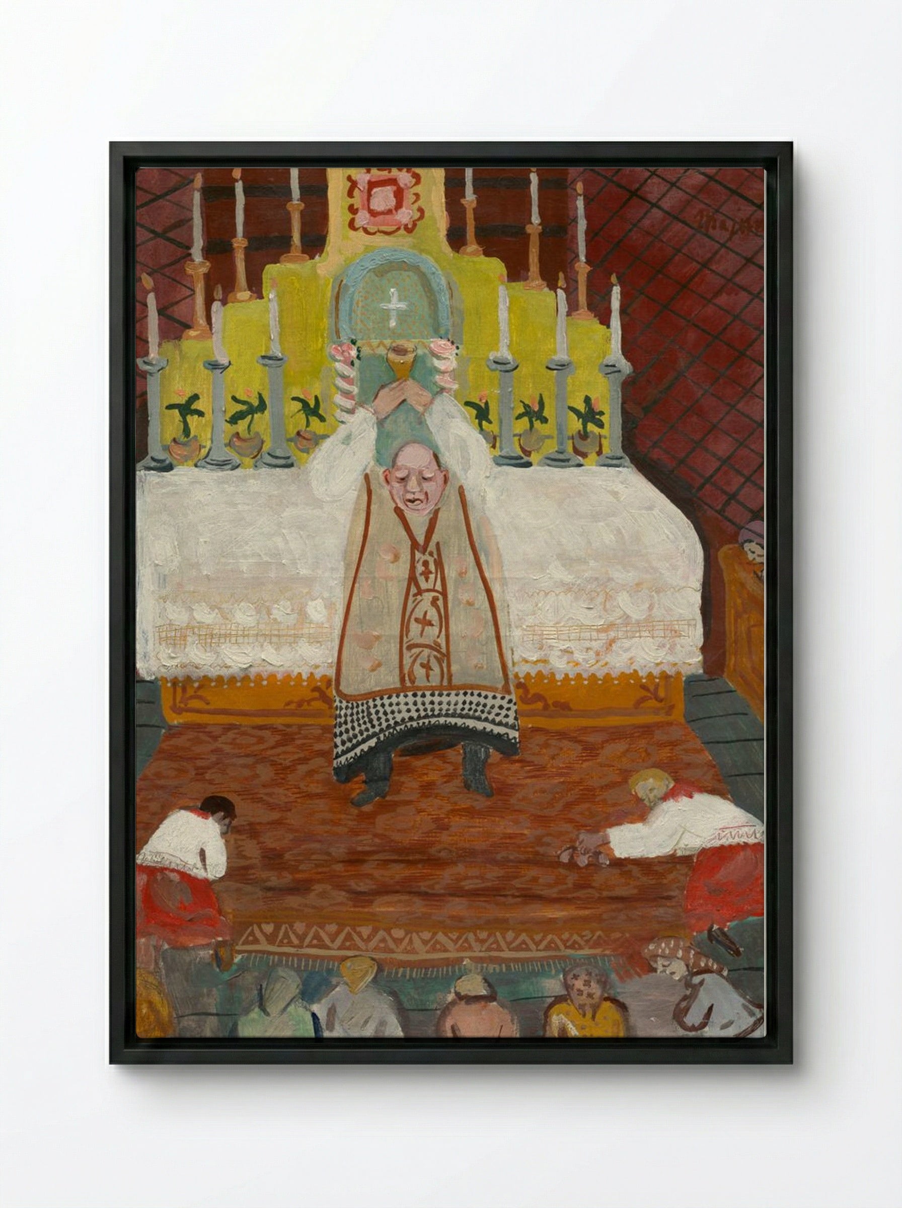 Upheaval - Cyprián Majerník - Framed Canvas Black