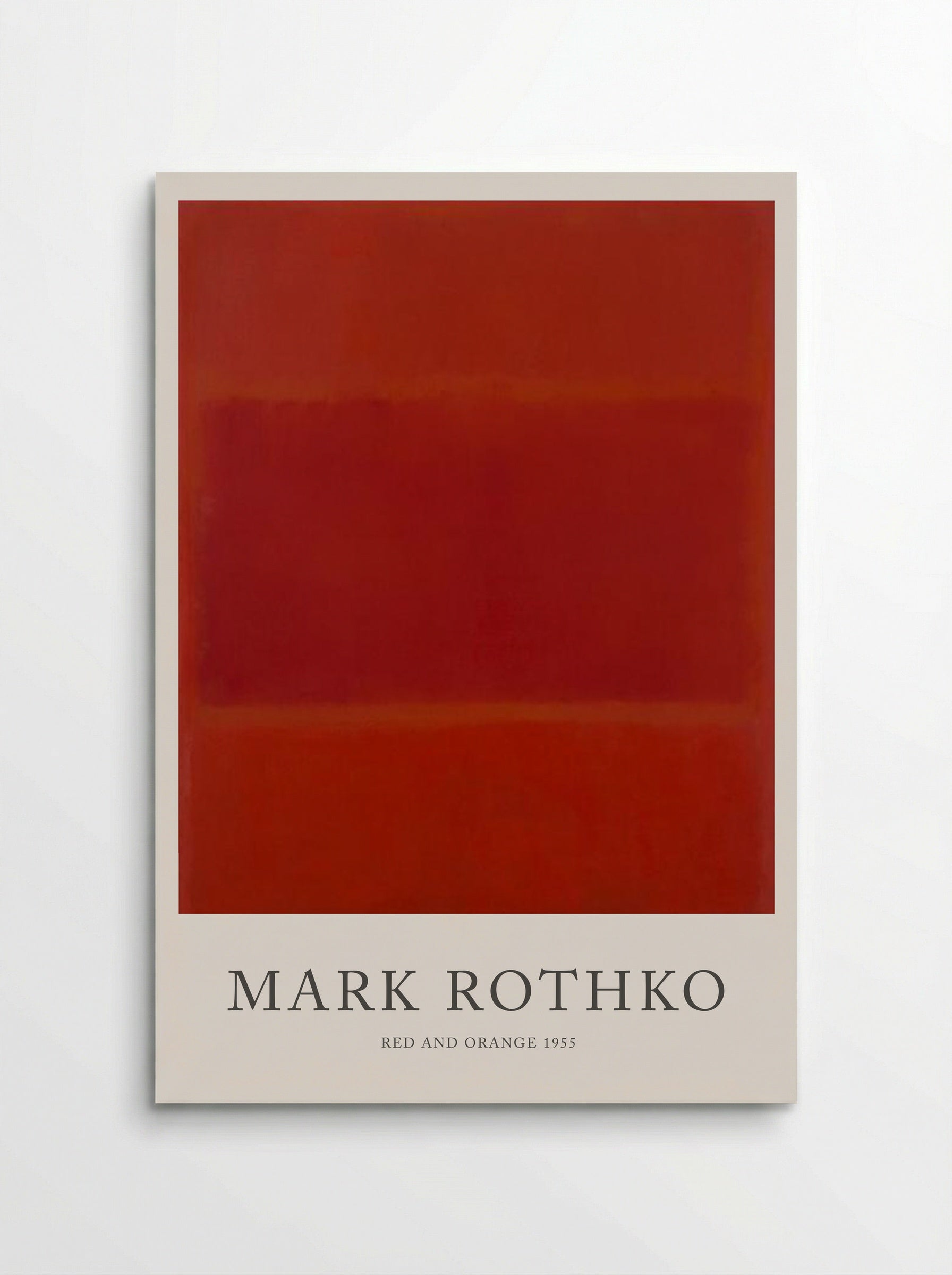 Red and Orange - Mark Rothko - Poster