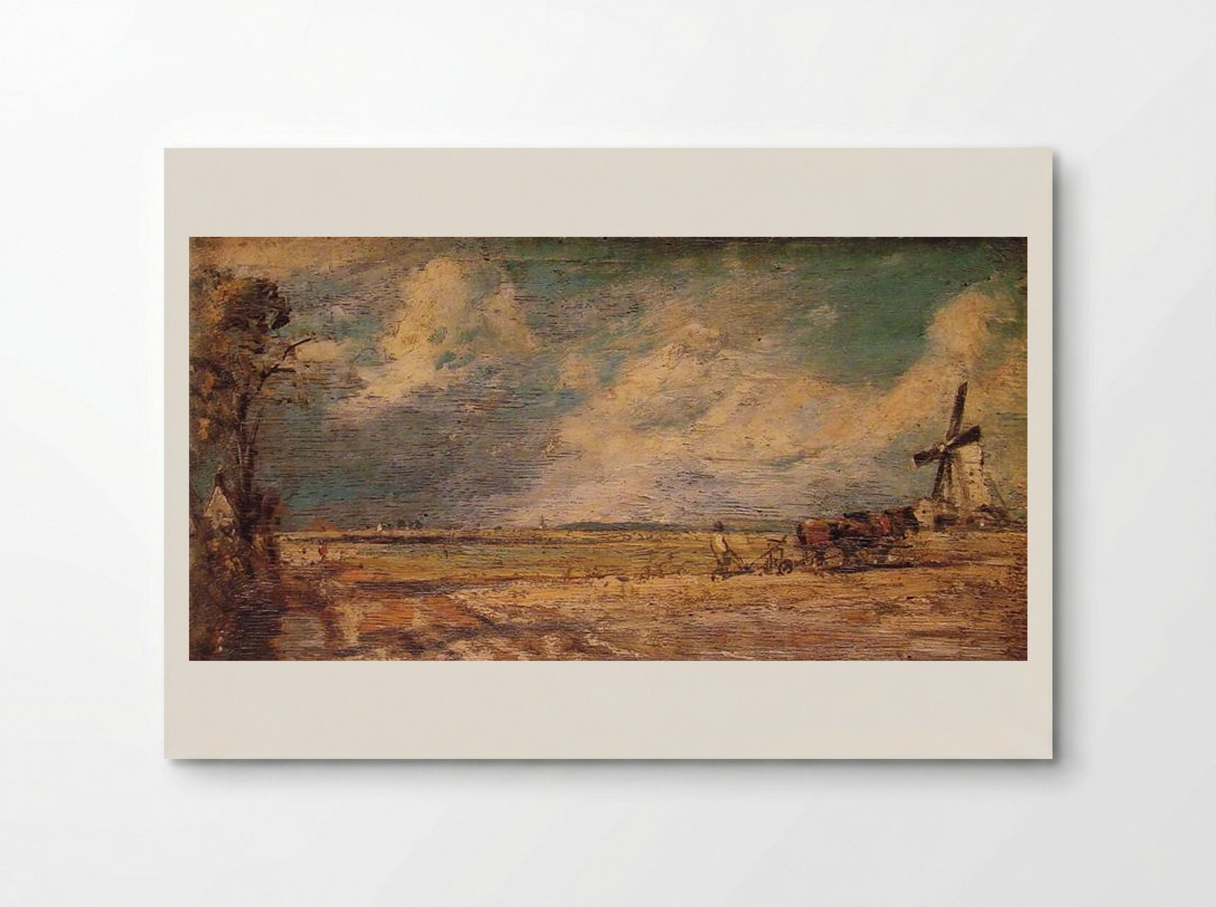 Spring Ploughing - John Constable - Poster