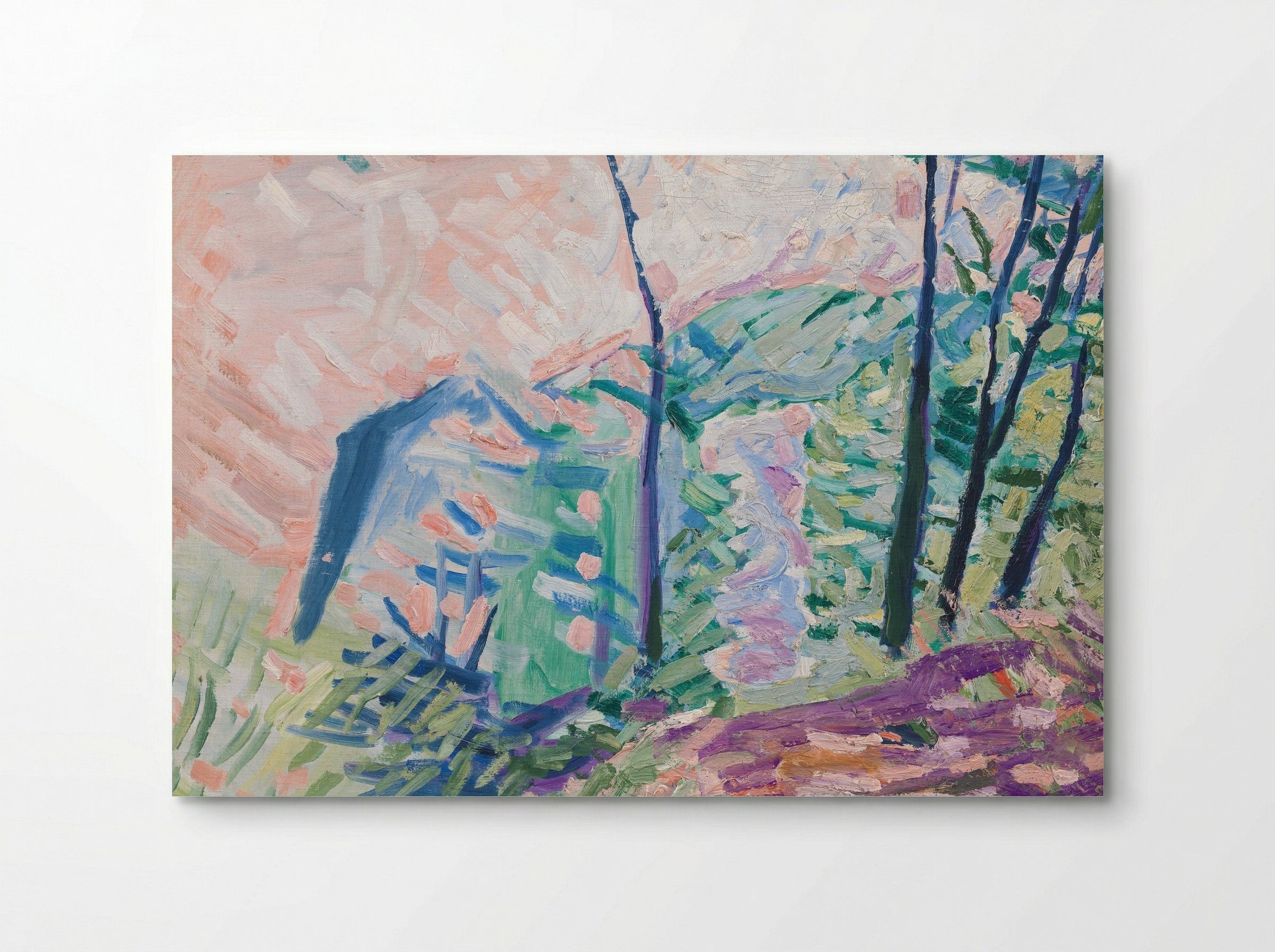 Forest by Lake Bagsværd - Niels Larsen Stevns - Poster