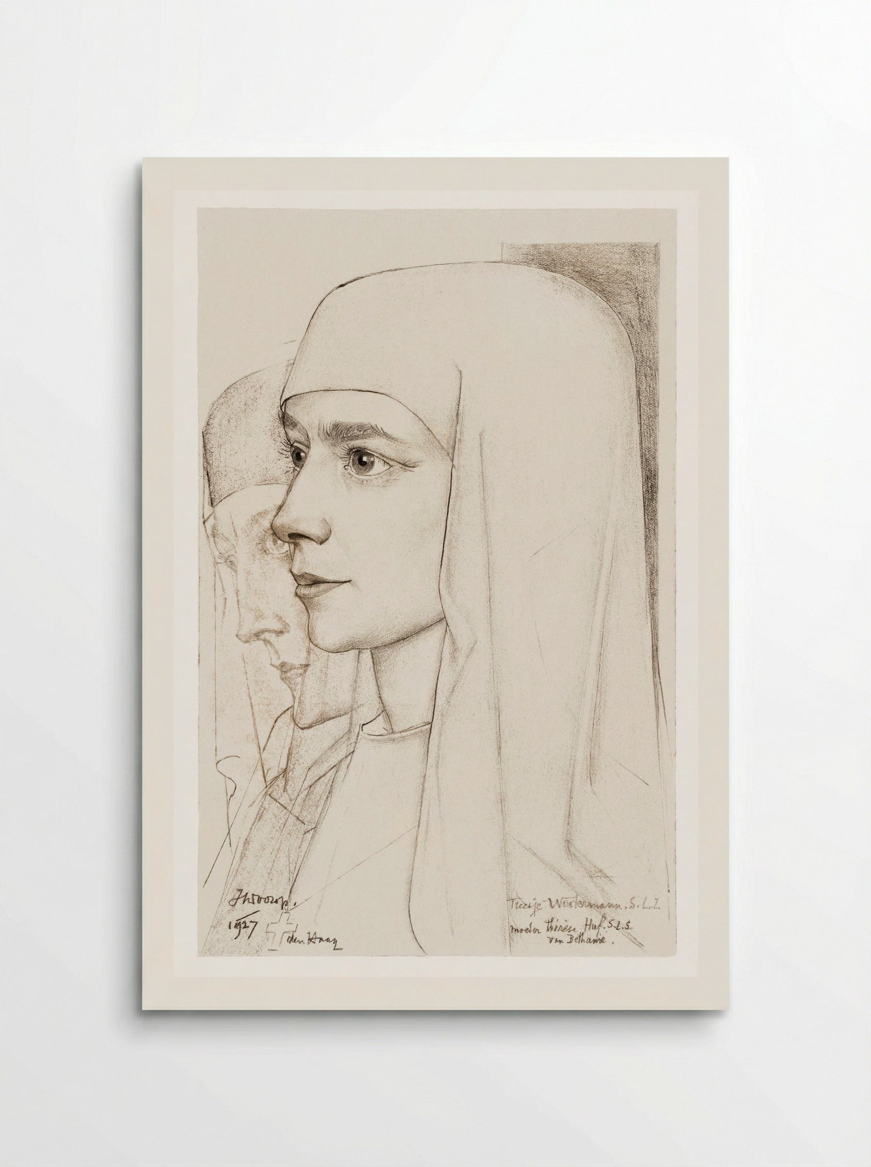 Portrait of Treesje Westermann - Jan Toorop - Poster