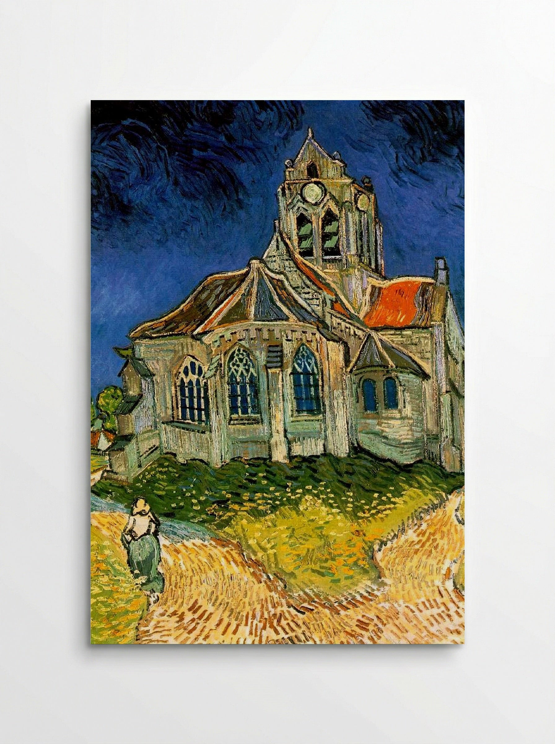 The Church at Auvers - Vincent van Gogh - Poster
