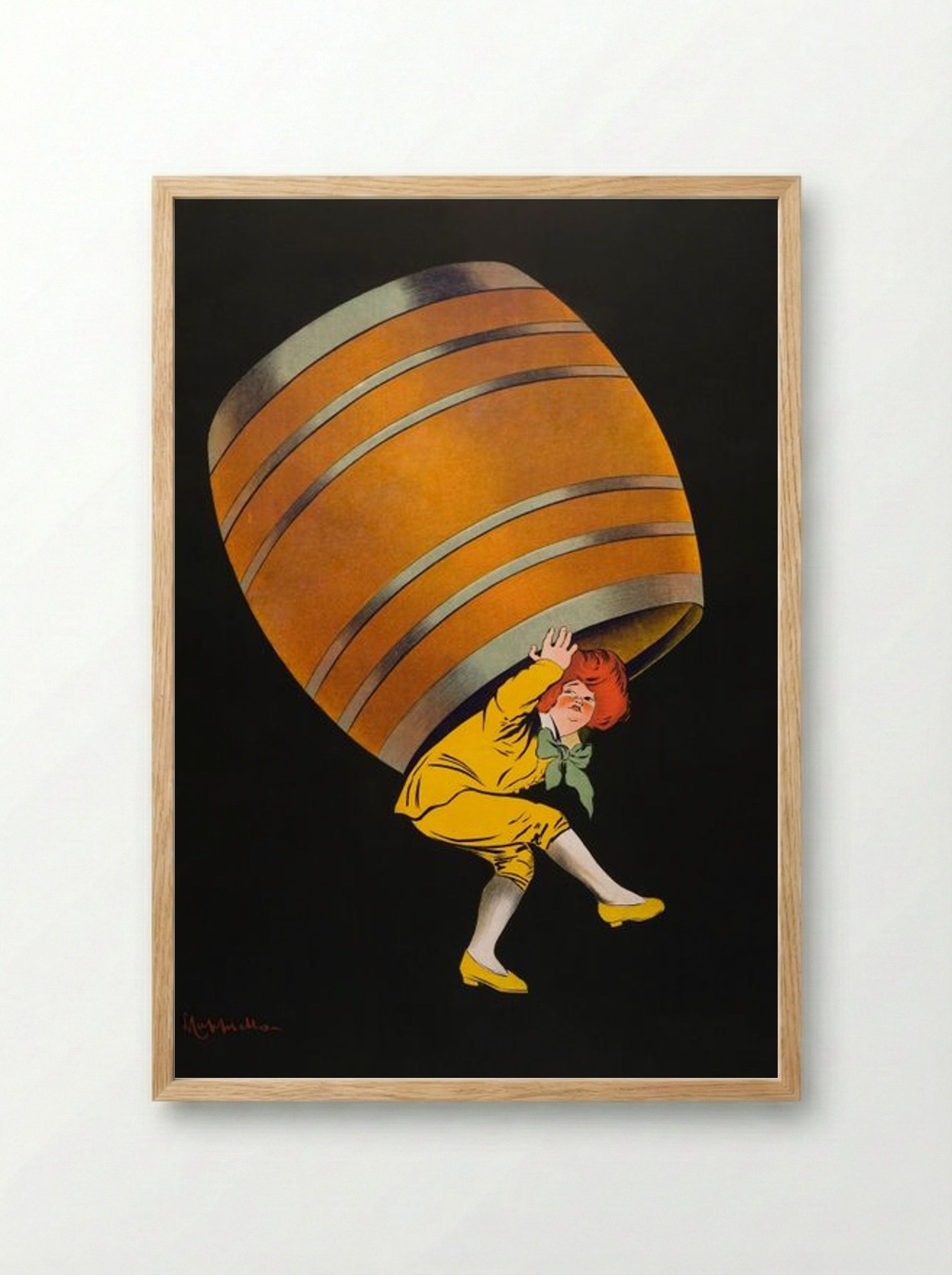 Cognac Pellisson - Leonetto Cappiello - Framed Print Wood