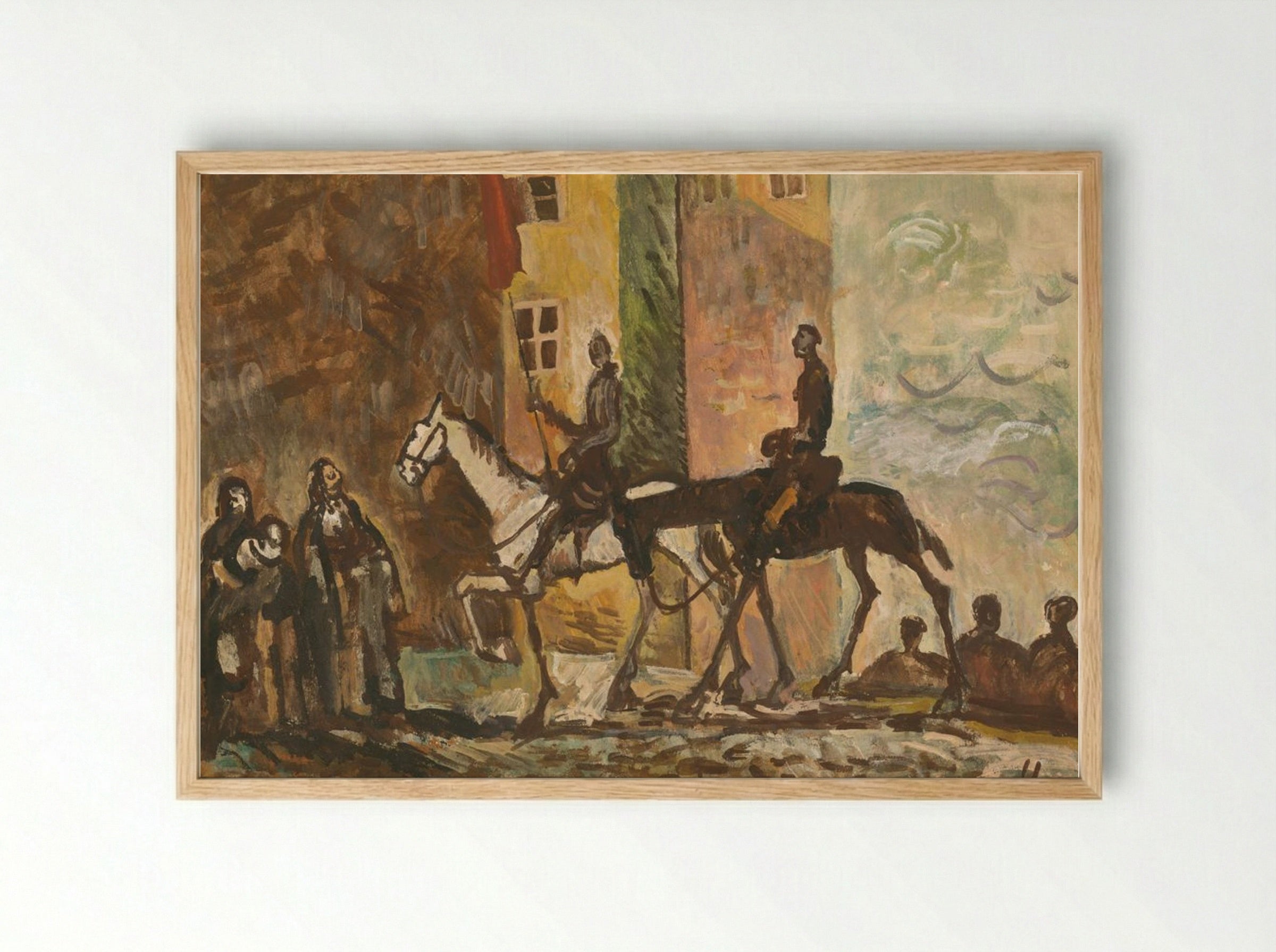 Victorious Return - Cyprián Majerník - Framed Print Wood