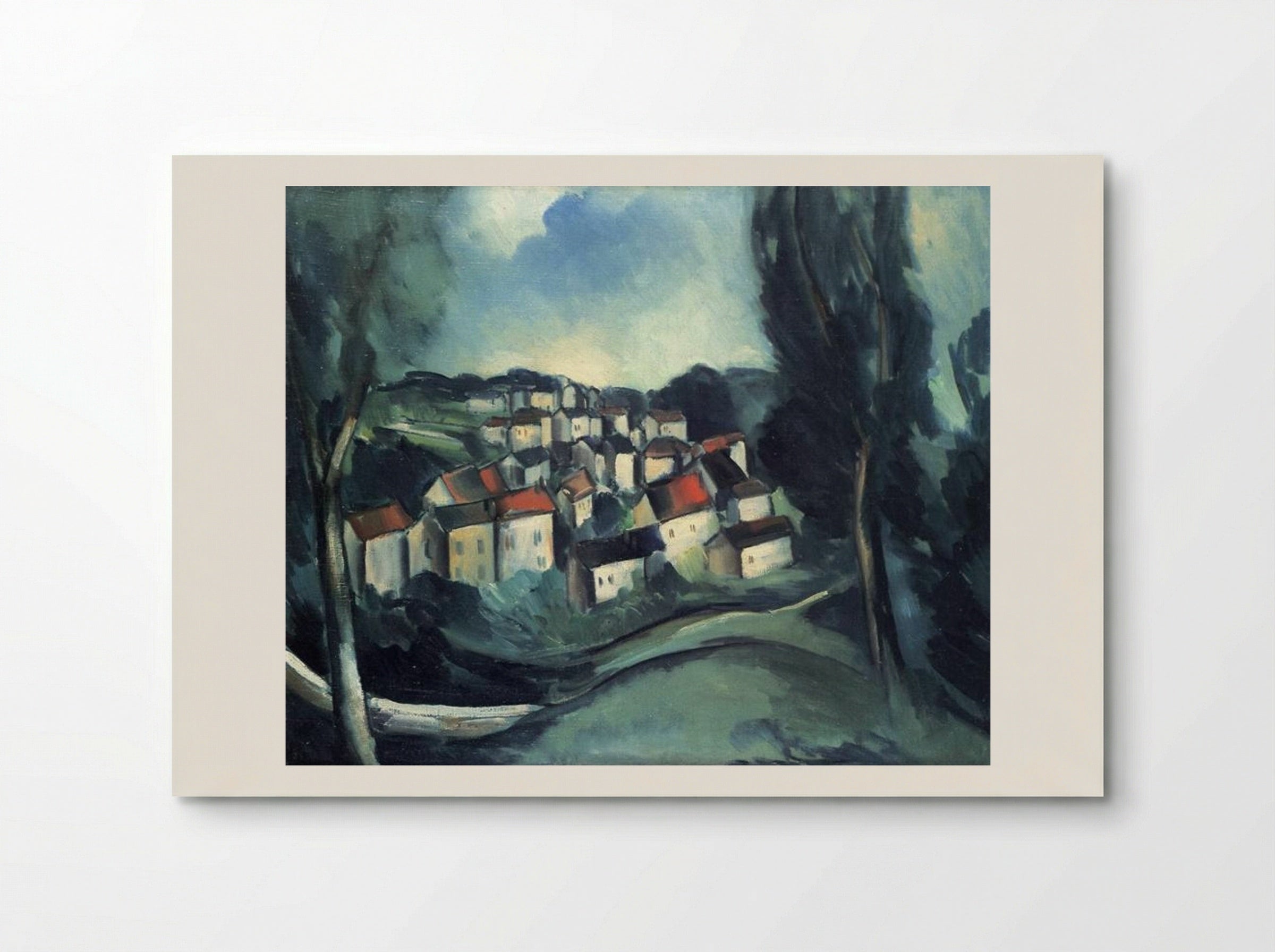 The Beautiful Village - Maurice de Vlaminck - Poster
