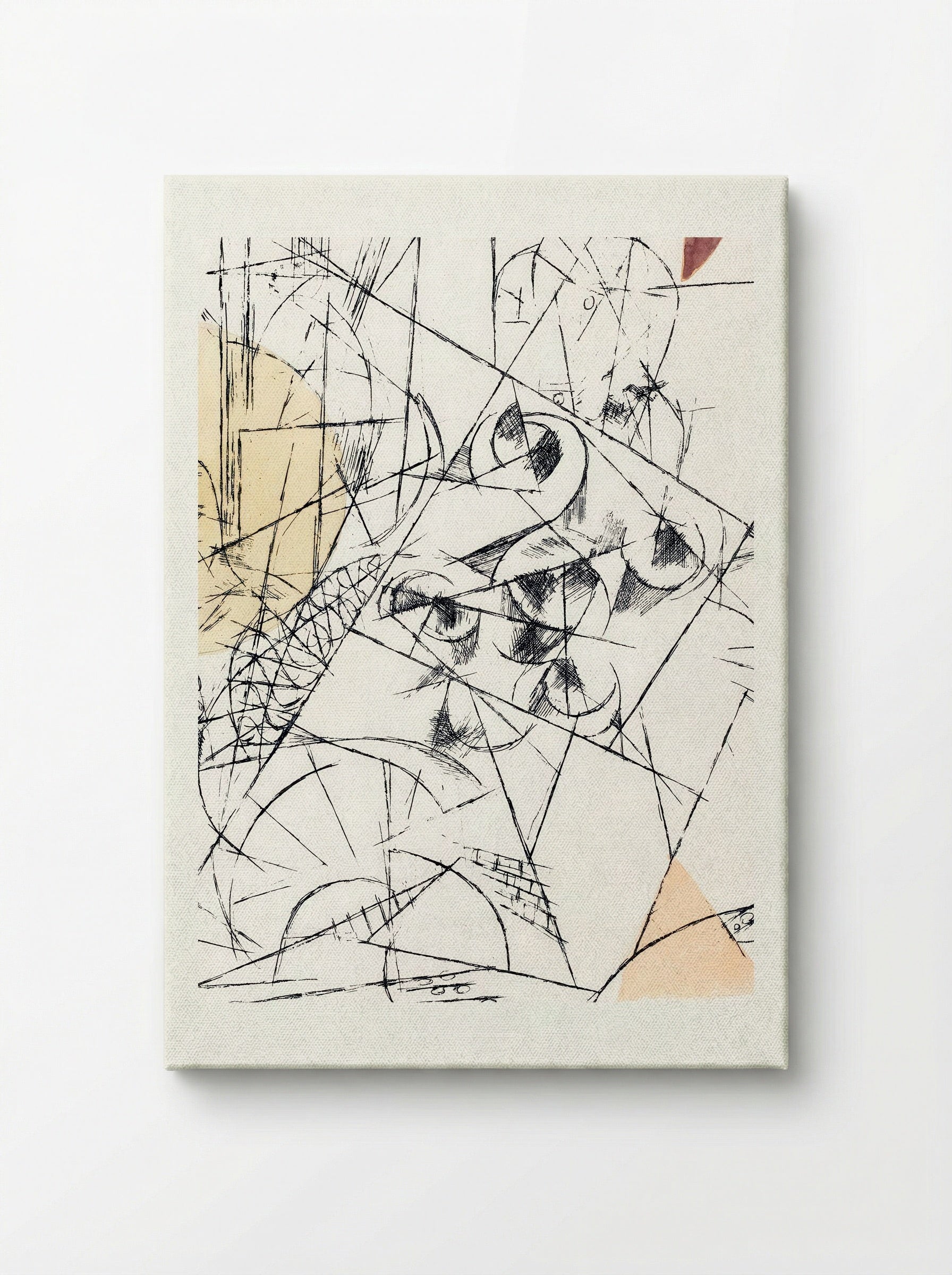 Hope and Destruction (Zerstörung und Hoffnung) - Paul Klee - Canvas