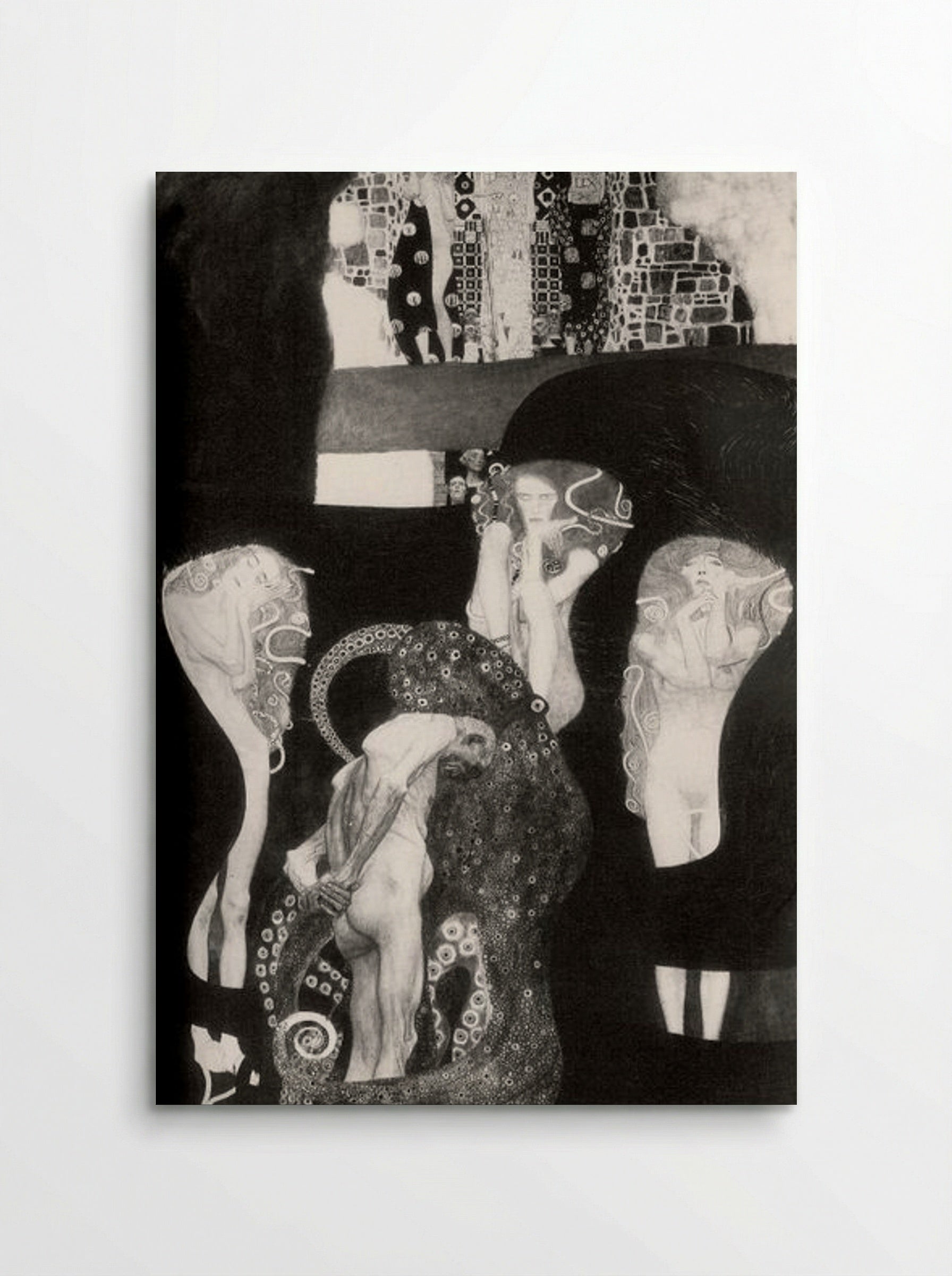 Jurisprudence - Gustav Klimt - Poster