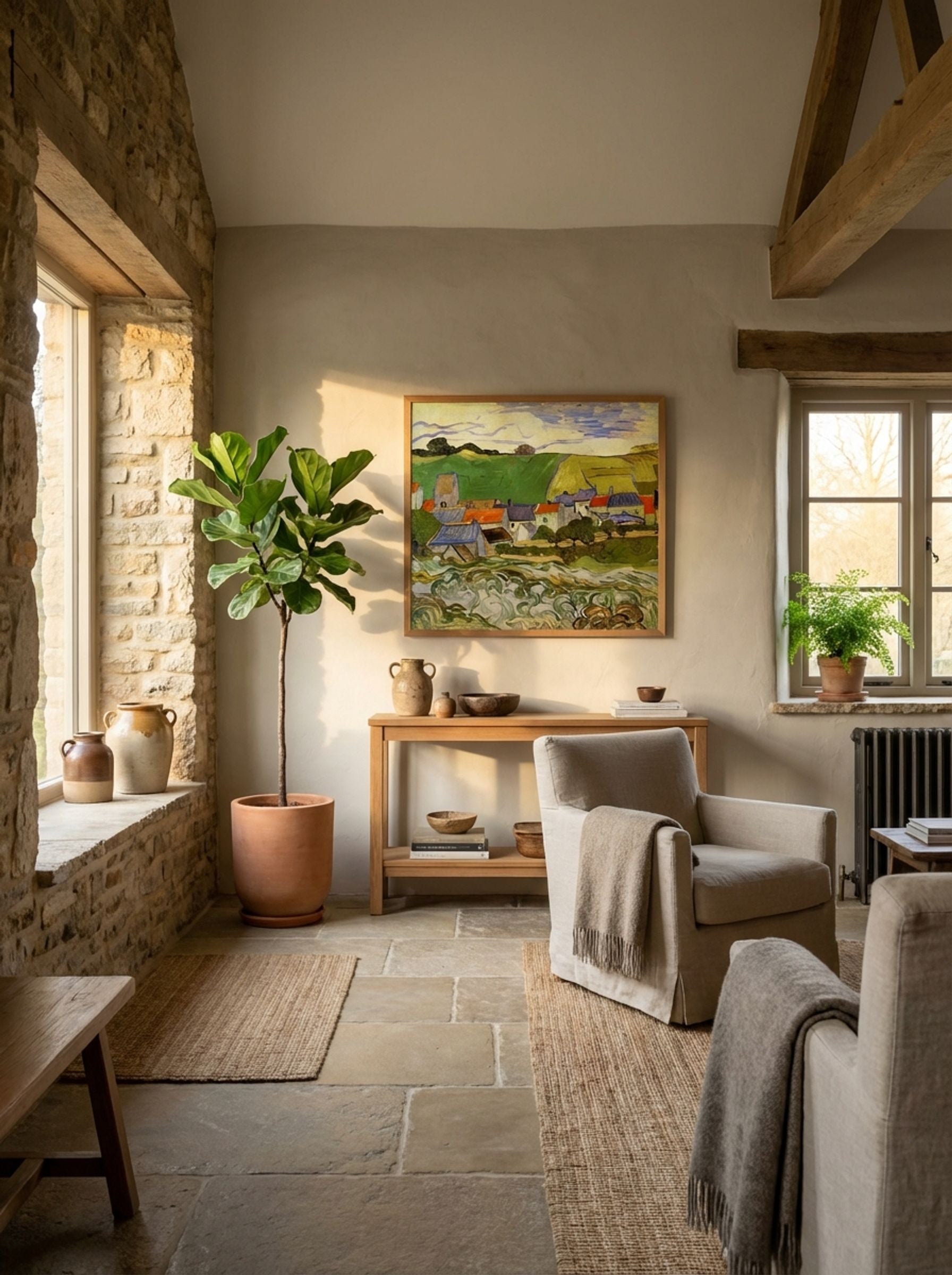 View of Auvers - Vincent van Gogh - Lifestyle