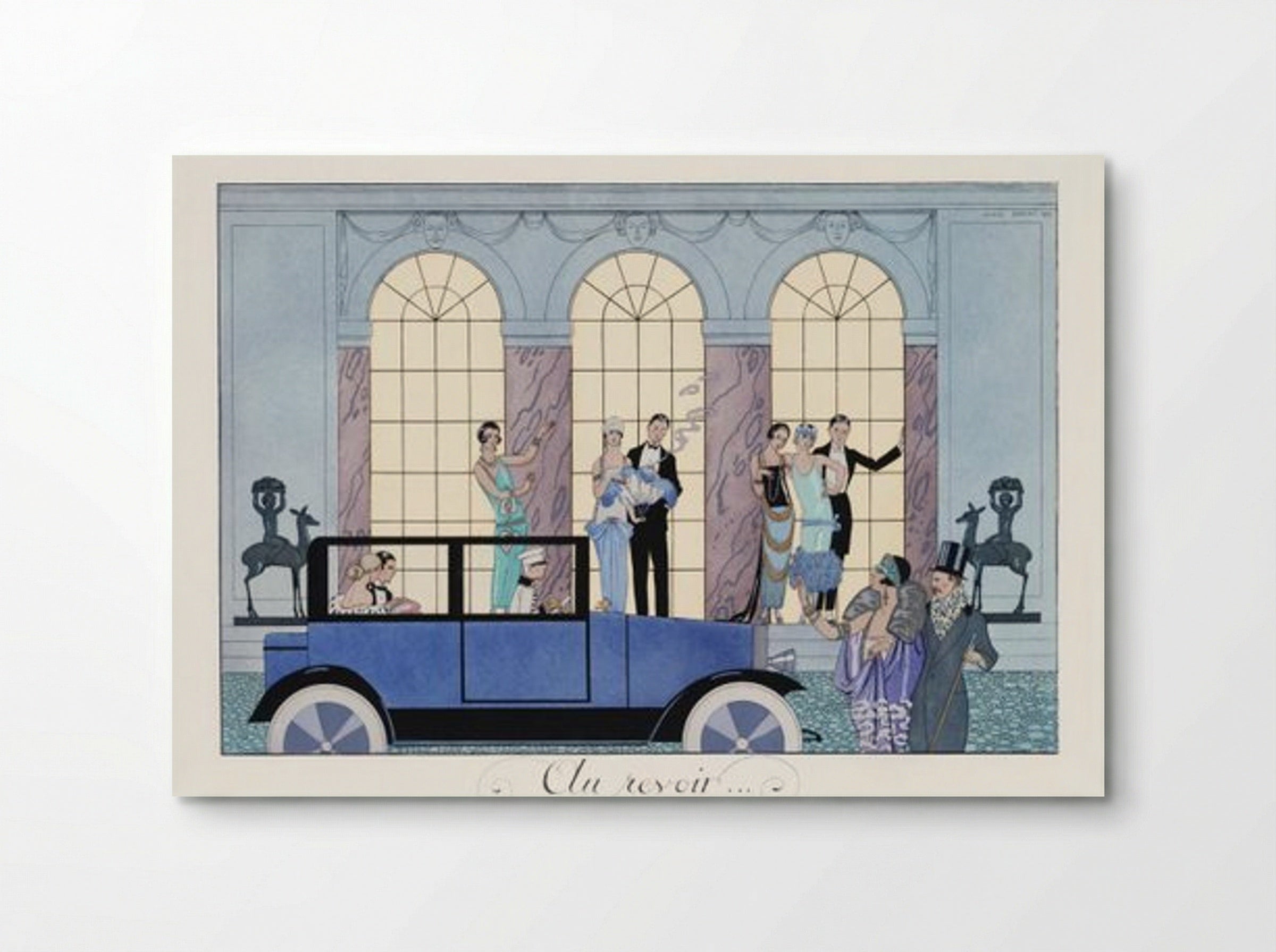 Au Revoir - George Barbier - Poster