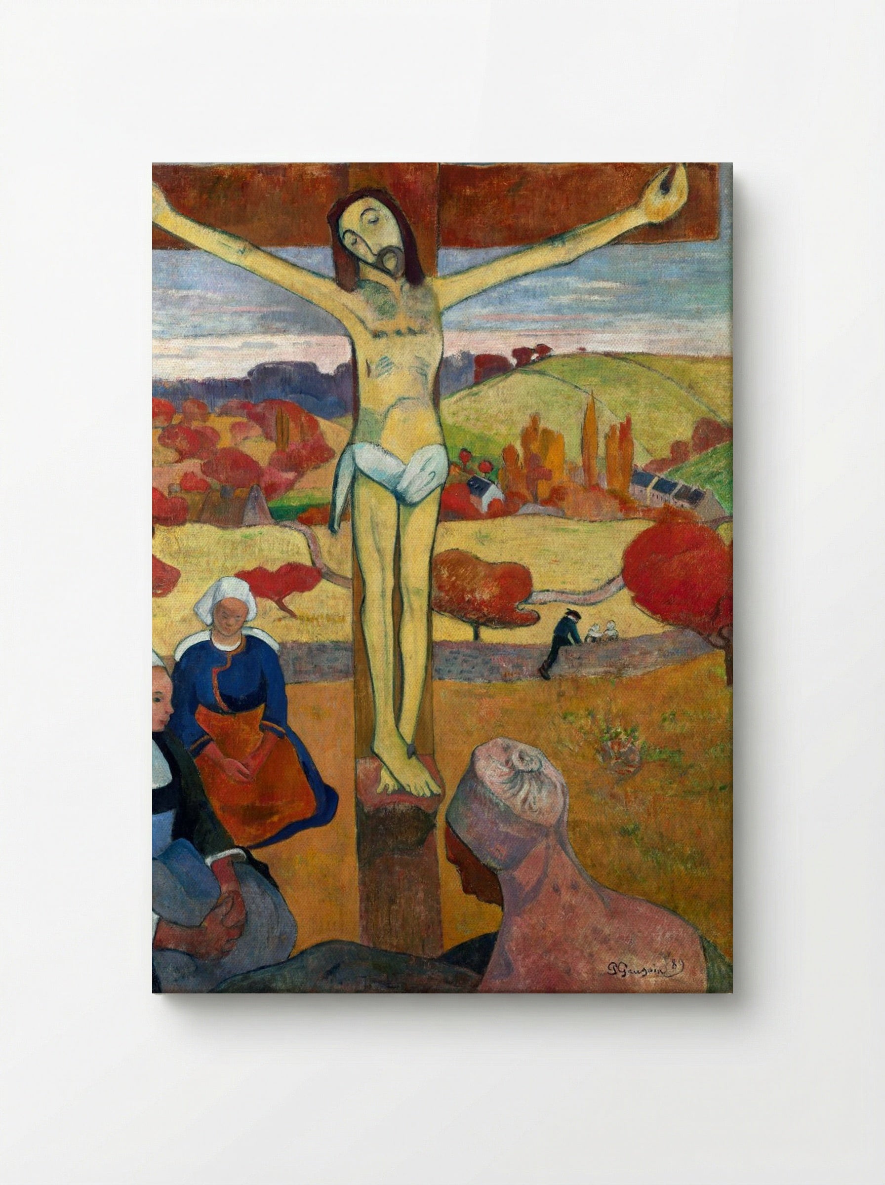 The Yellow Christ - Paul Gauguin - Canvas