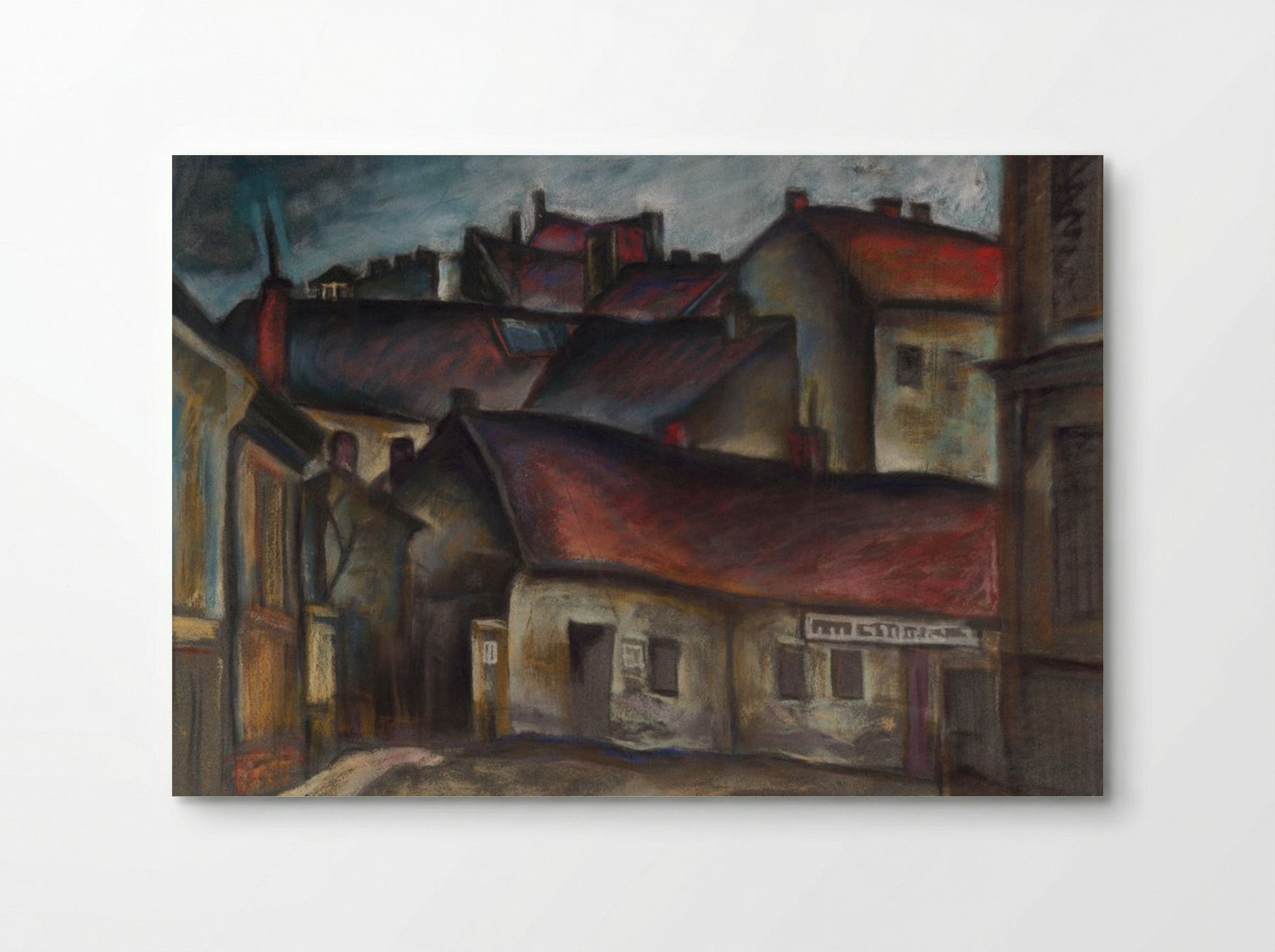 The Outskirts of the City - Konstantin Bauer - Poster