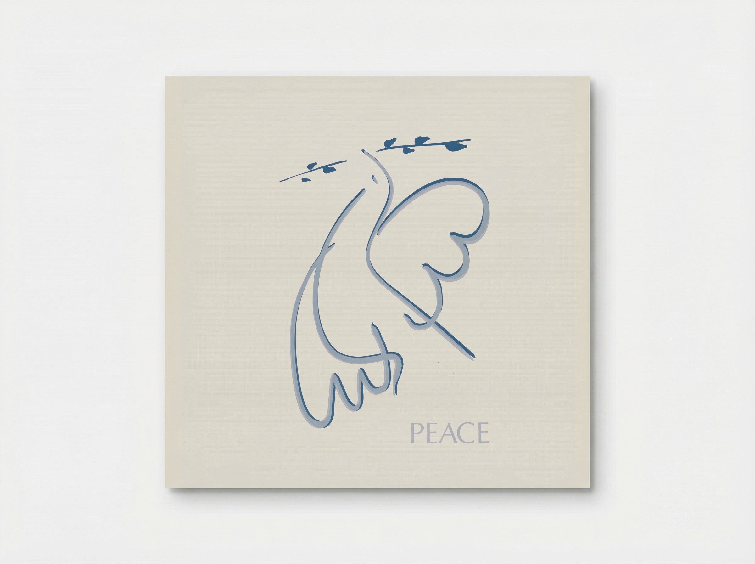 Peace (Dove with Olive Branch) - Fine Art Print - Poster
