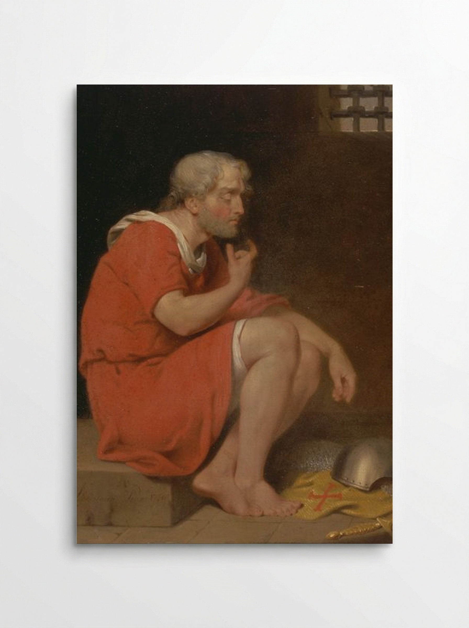 Robert, Duke of Normandy, in Prison - Jean-Jacques-François Le Barbier - Poster