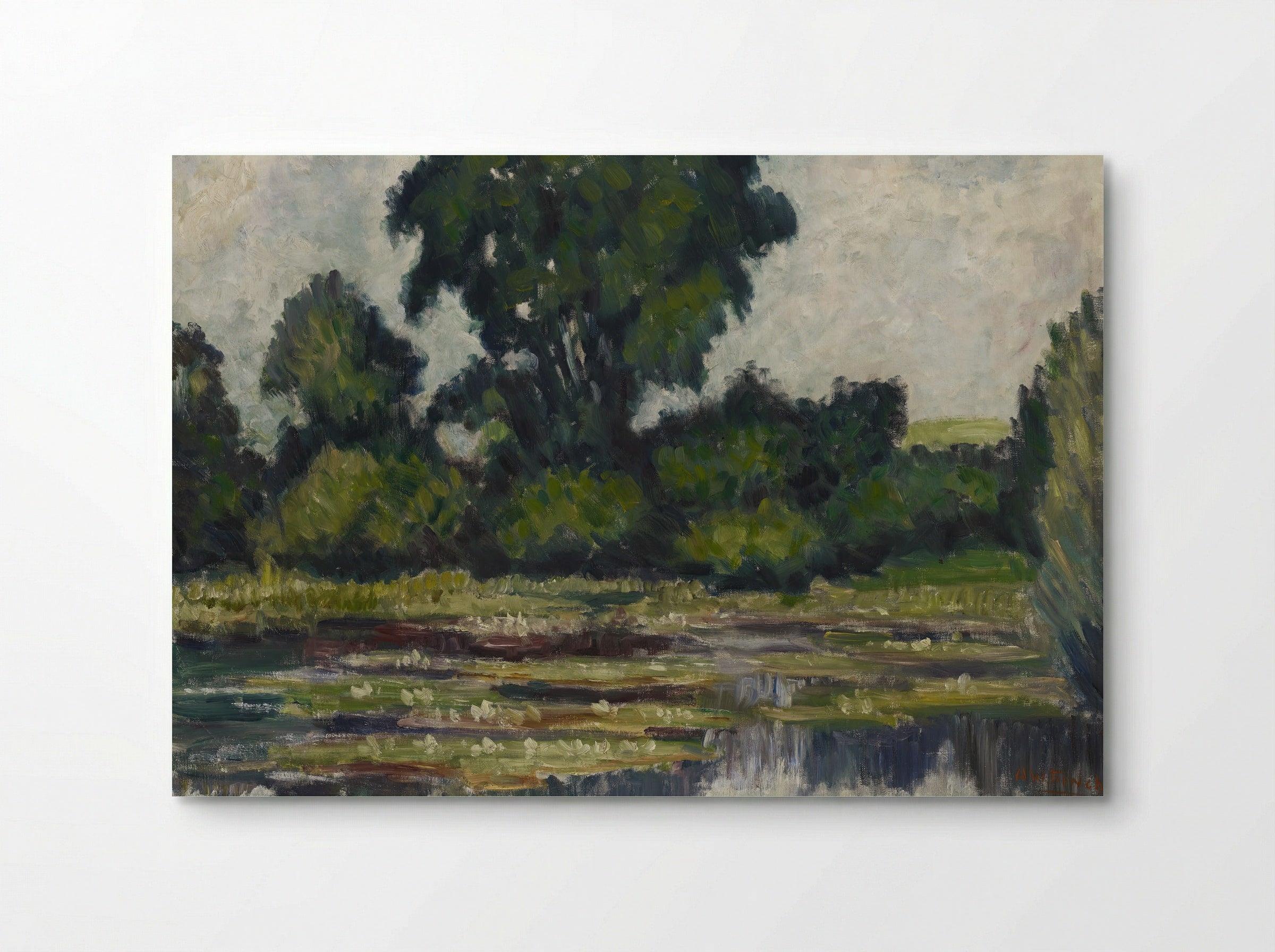 Lumpeita (Water Lilies) - Alfred William Finch - Poster