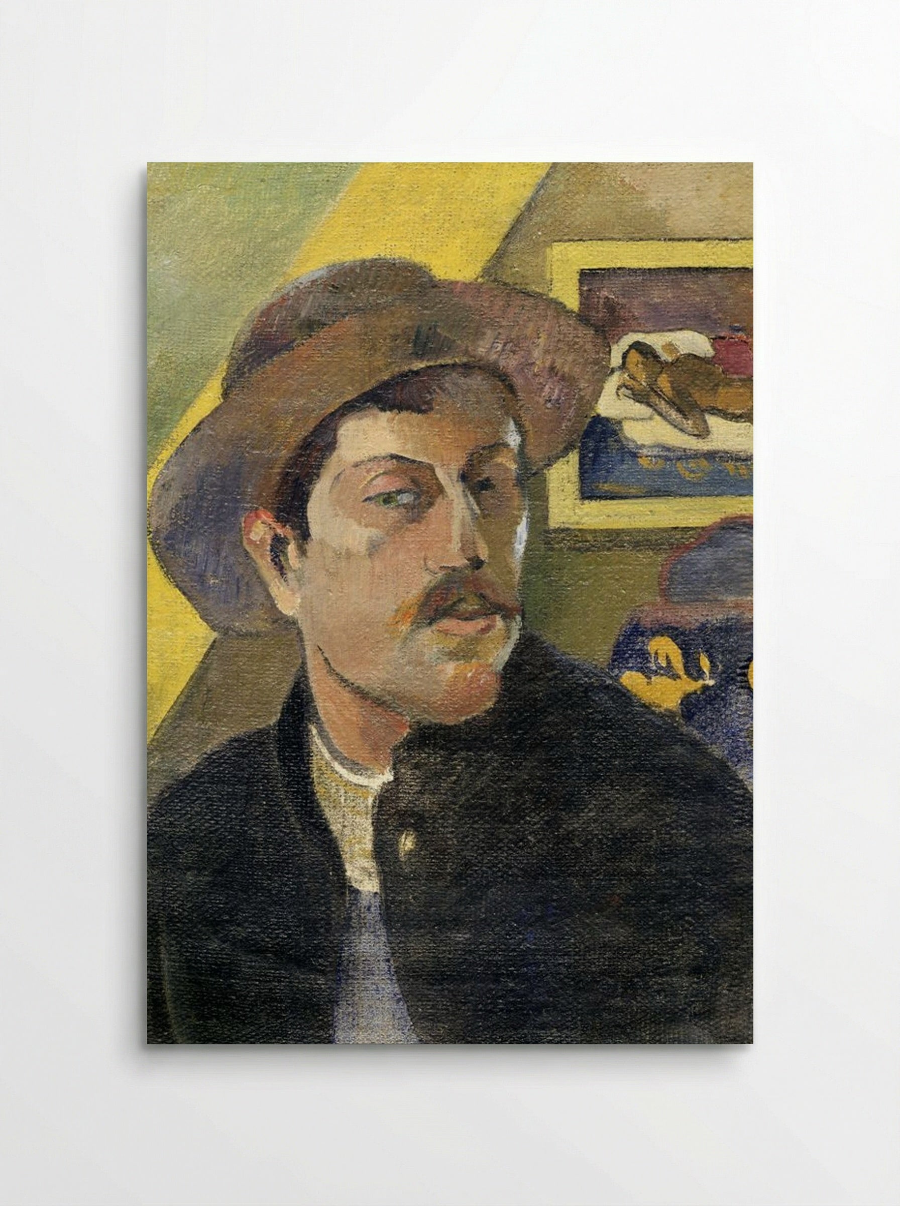 Self-Portrait in a Hat - Paul Gauguin - Poster
