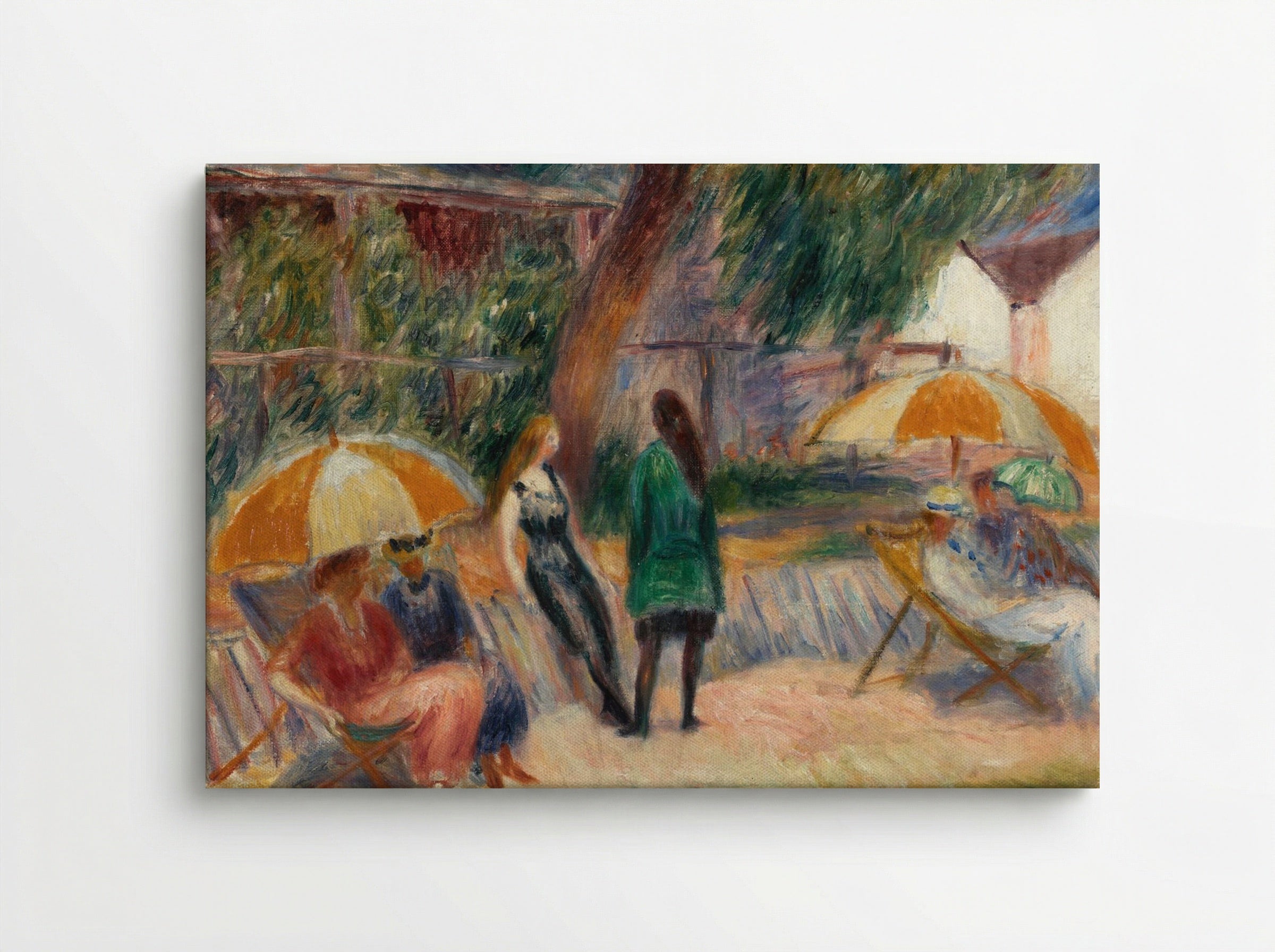 Beach with Figures, Bellport - William James Glackens - Canvas