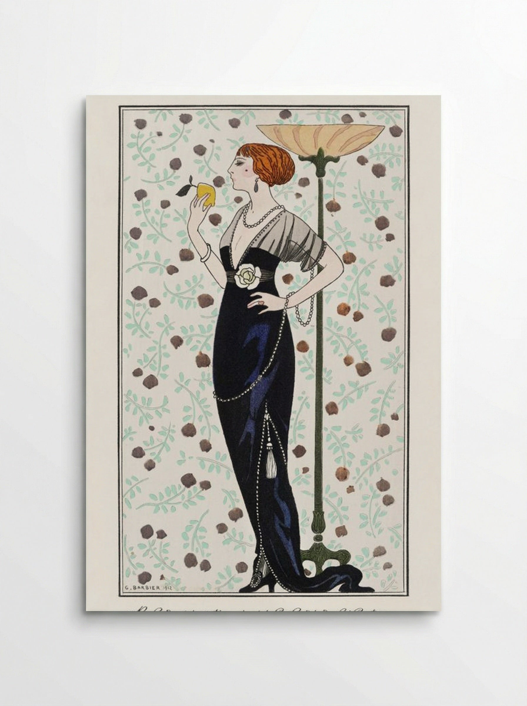 Grande Robe du Soir from Journal des Dames et des Modes - George Barbier - Poster
