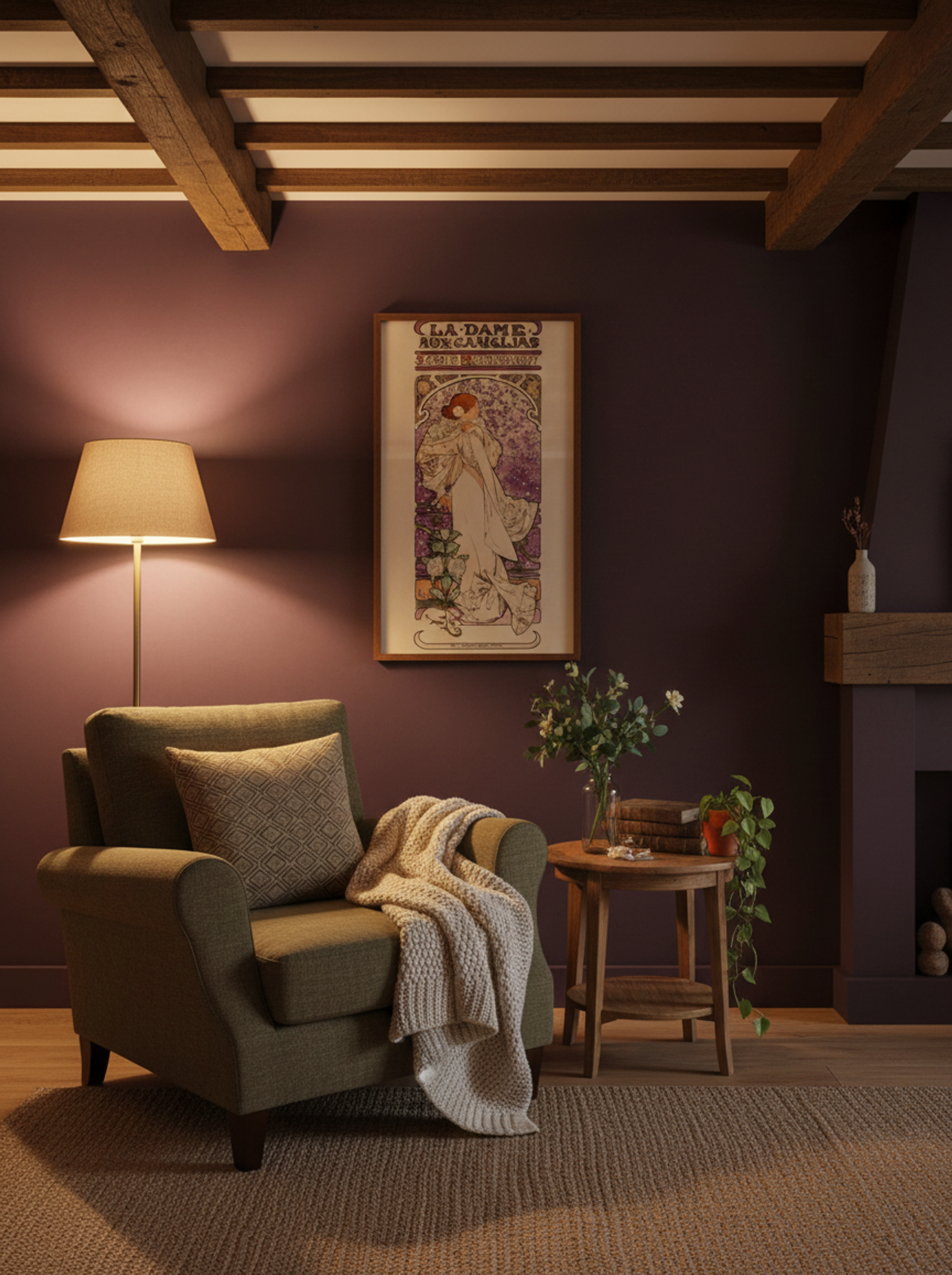 La Dame aux Camélias: Sarah Bernhardt - Alphonse Mucha - Lifestyle