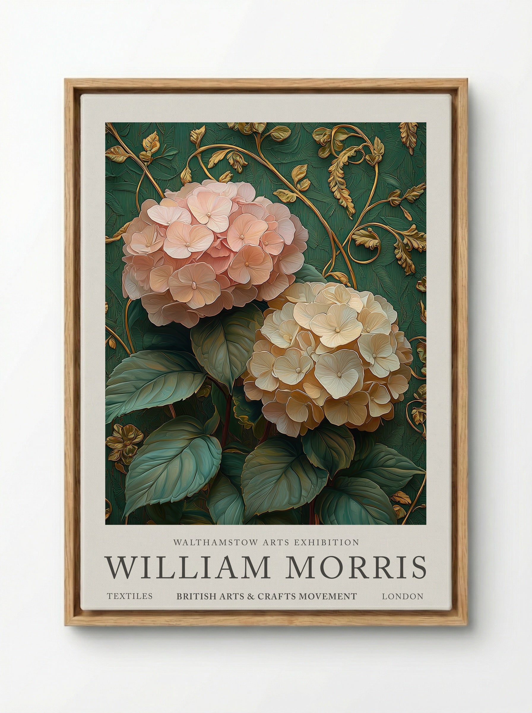 Hydrangea Harmony - William Morris