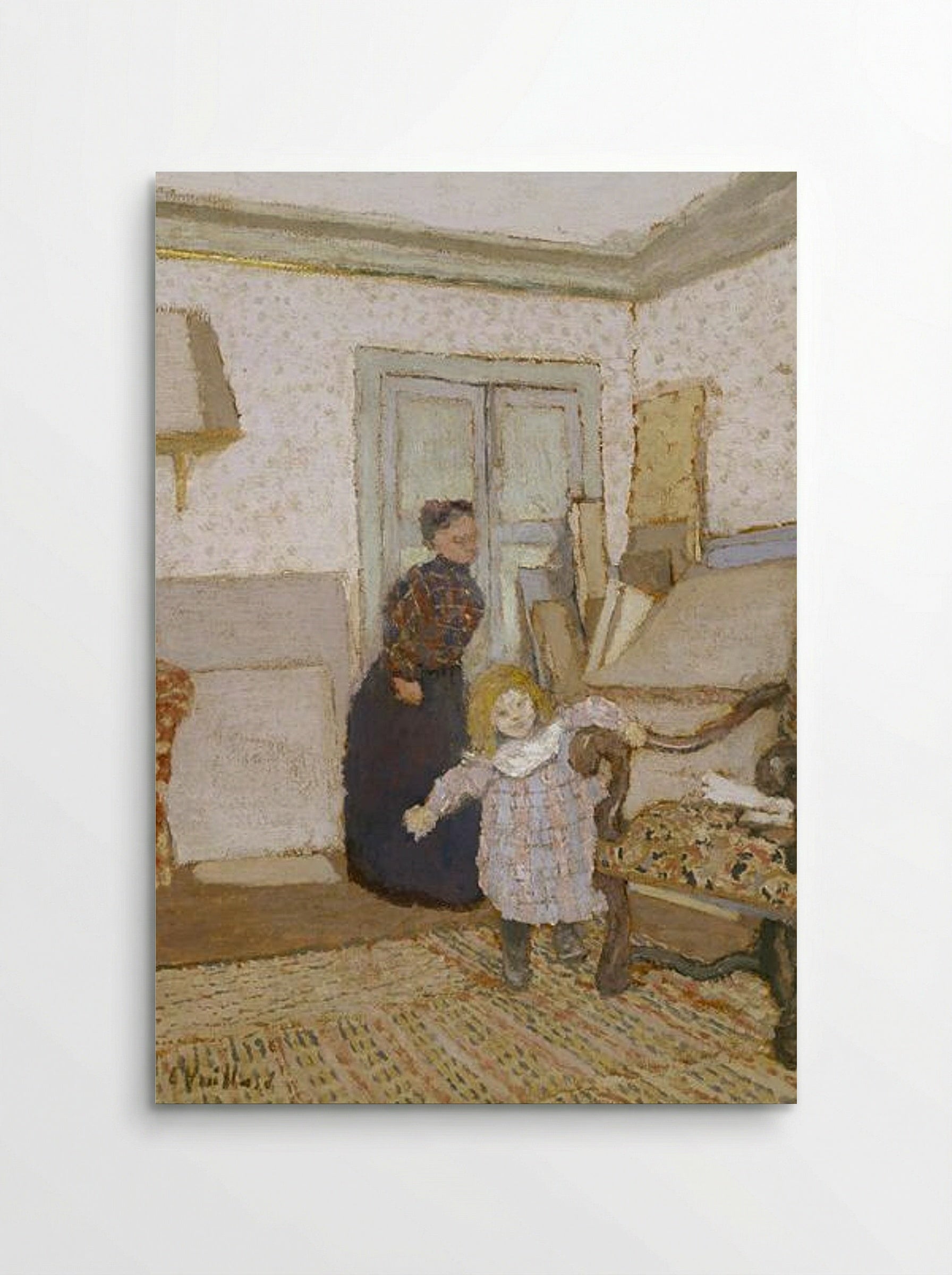 The First Steps - Édouard Vuillard - Poster