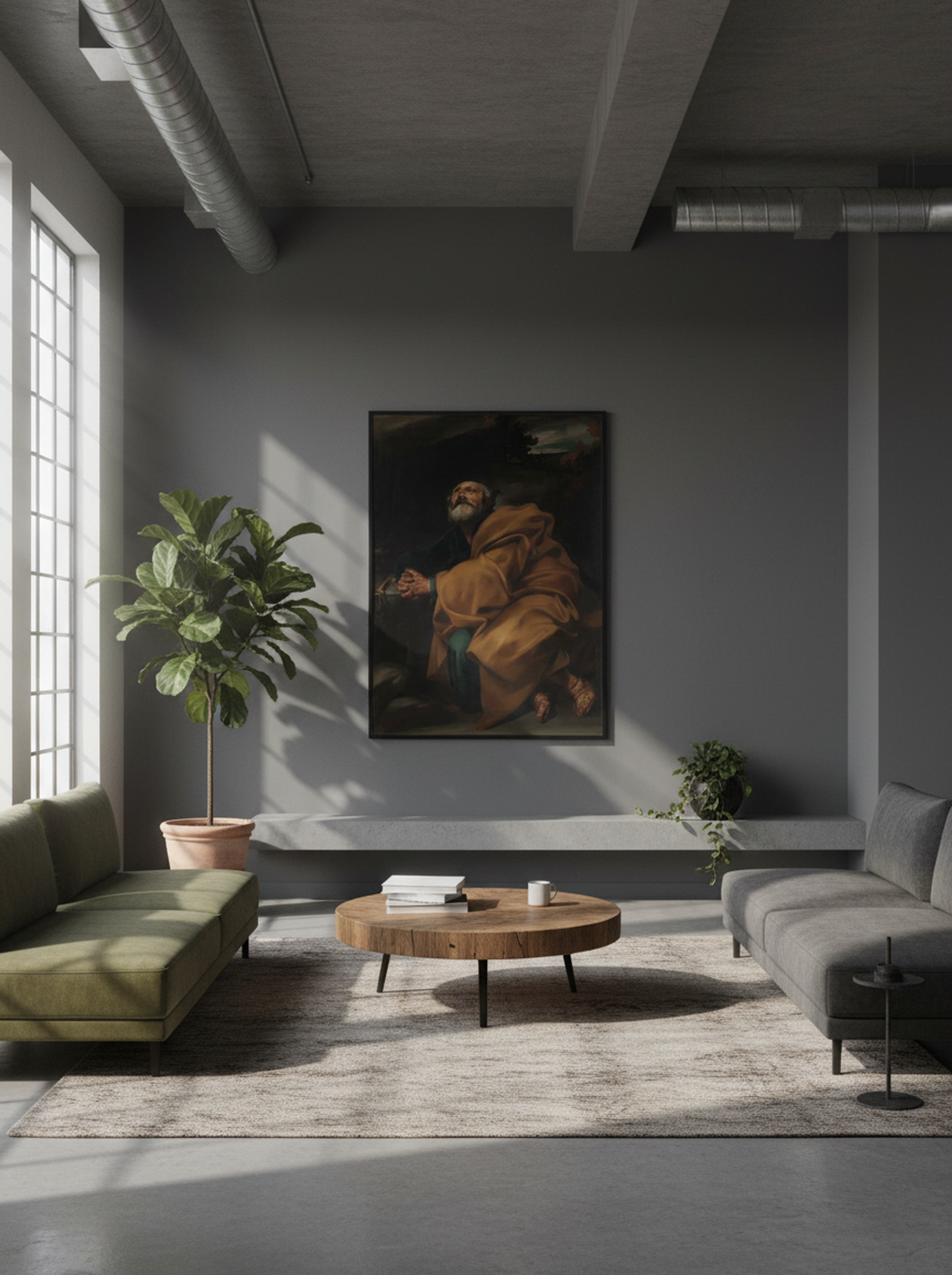 The Tears of Saint Peter - Jusepe de Ribera - Lifestyle