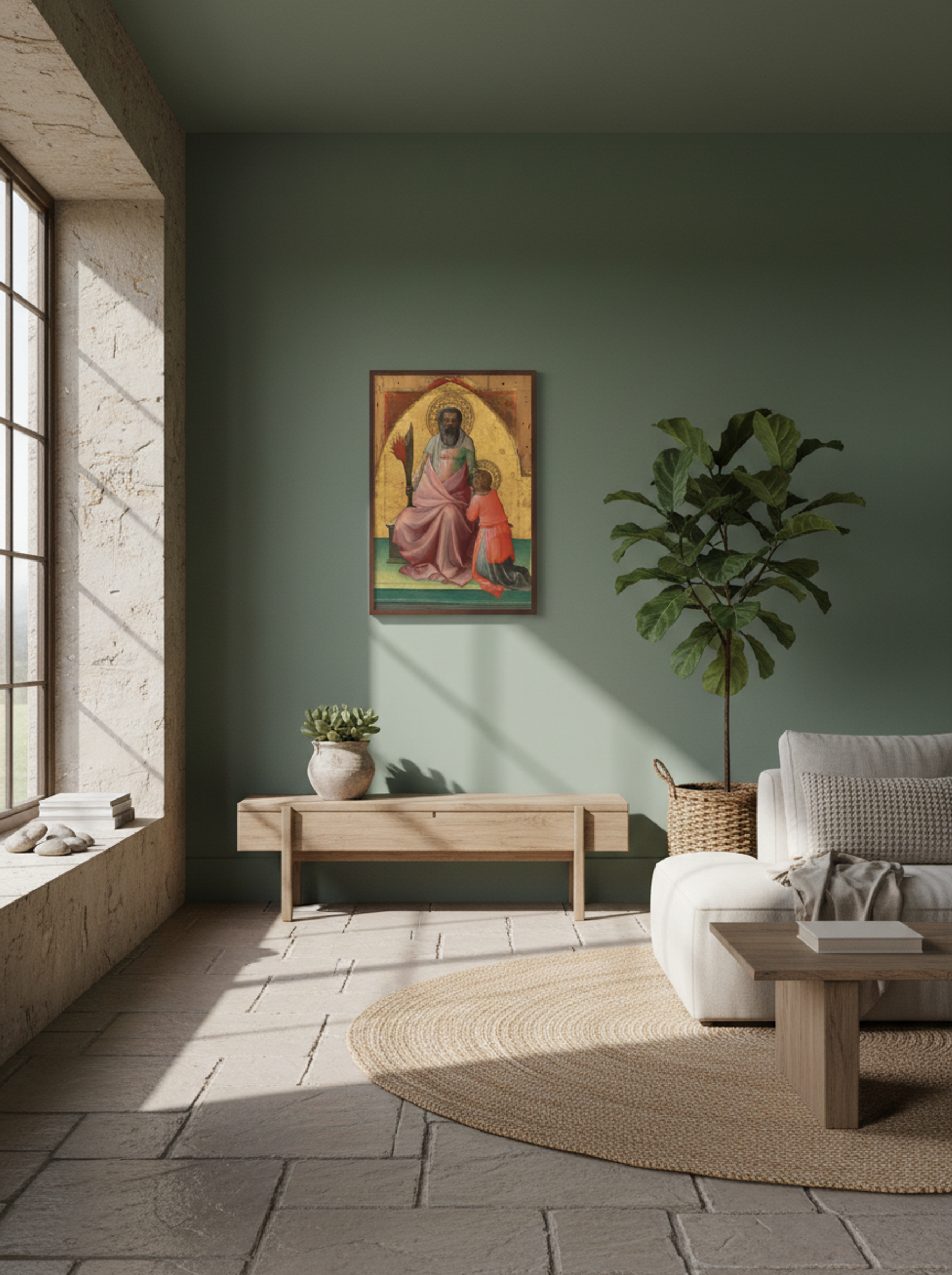 Abraham Sacrificing Isaac - Lorenzo Monaco - Lifestyle