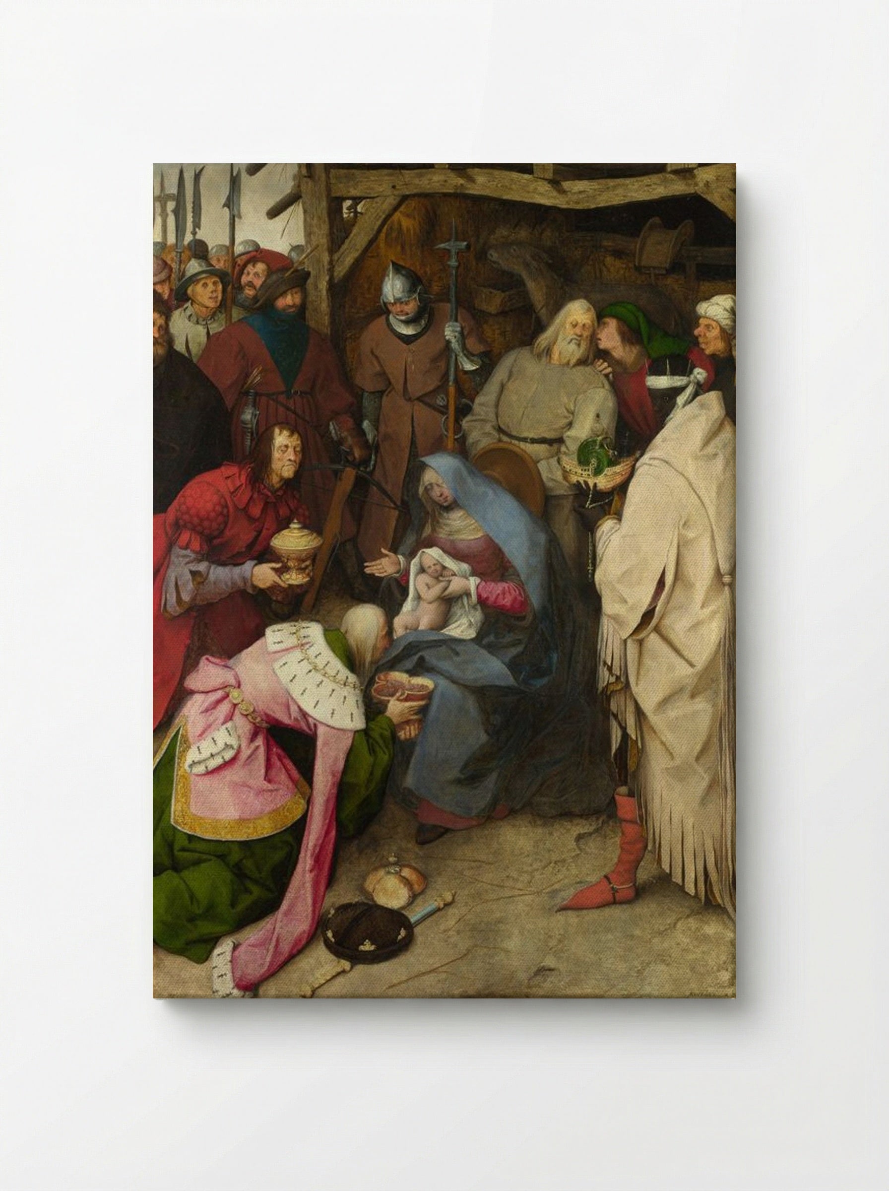 Adoration of the Magi - Pieter Bruegel the Elder - Canvas