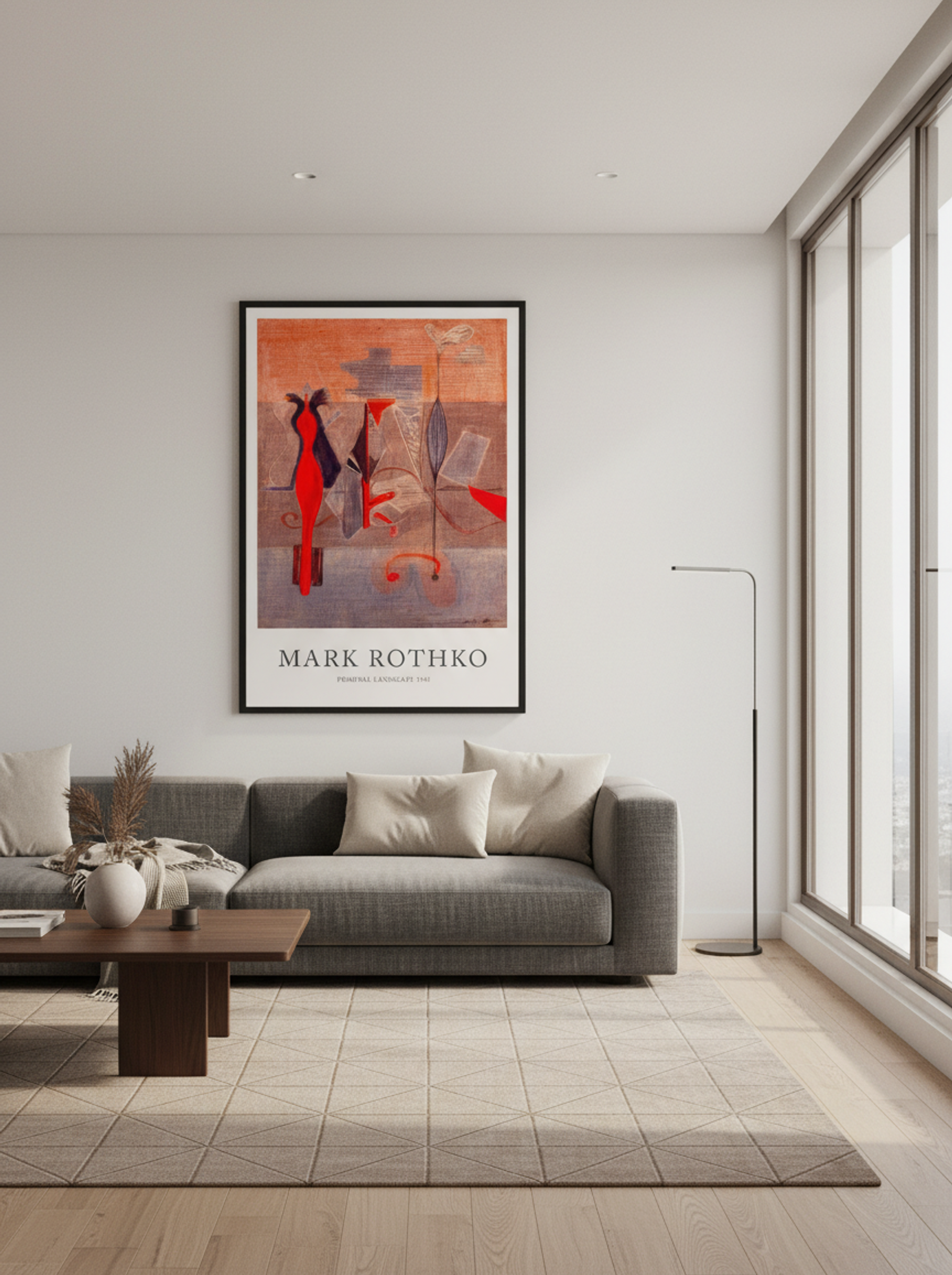 Primeval Landscape - Mark Rothko - Lifestyle