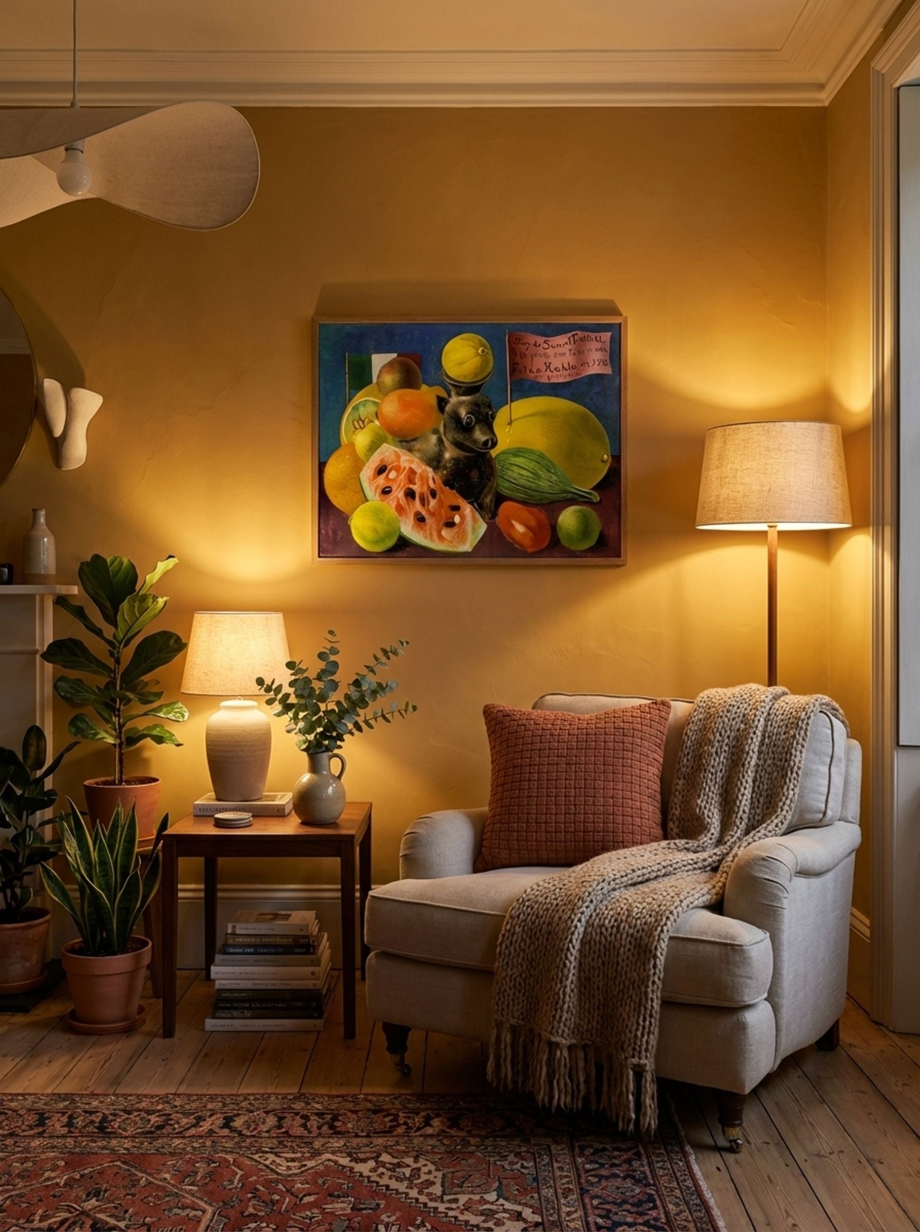 Still Life with Dog (Self-Portrait Dedicated to Samuel Fastlicht) - Frida Kahlo - Lifestyle