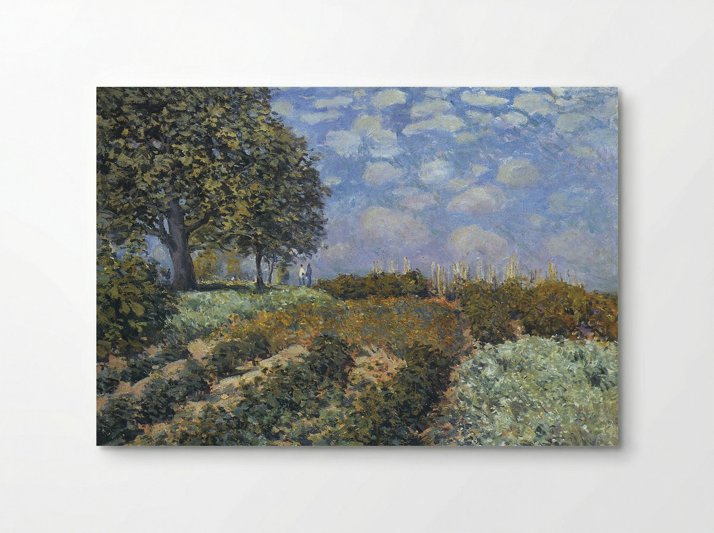 The Fields - Alfred Sisley - Poster