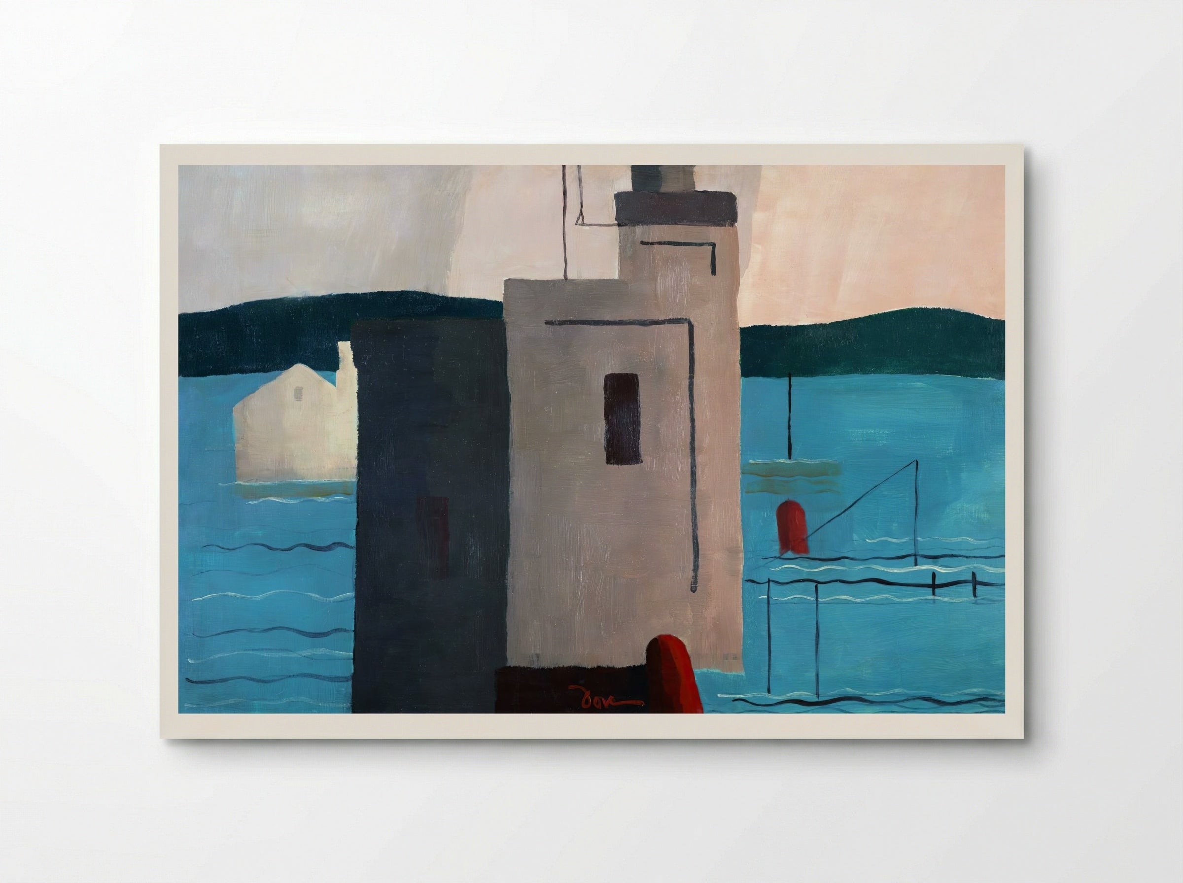 Lloyd's Harbor - Arthur Dove - Poster