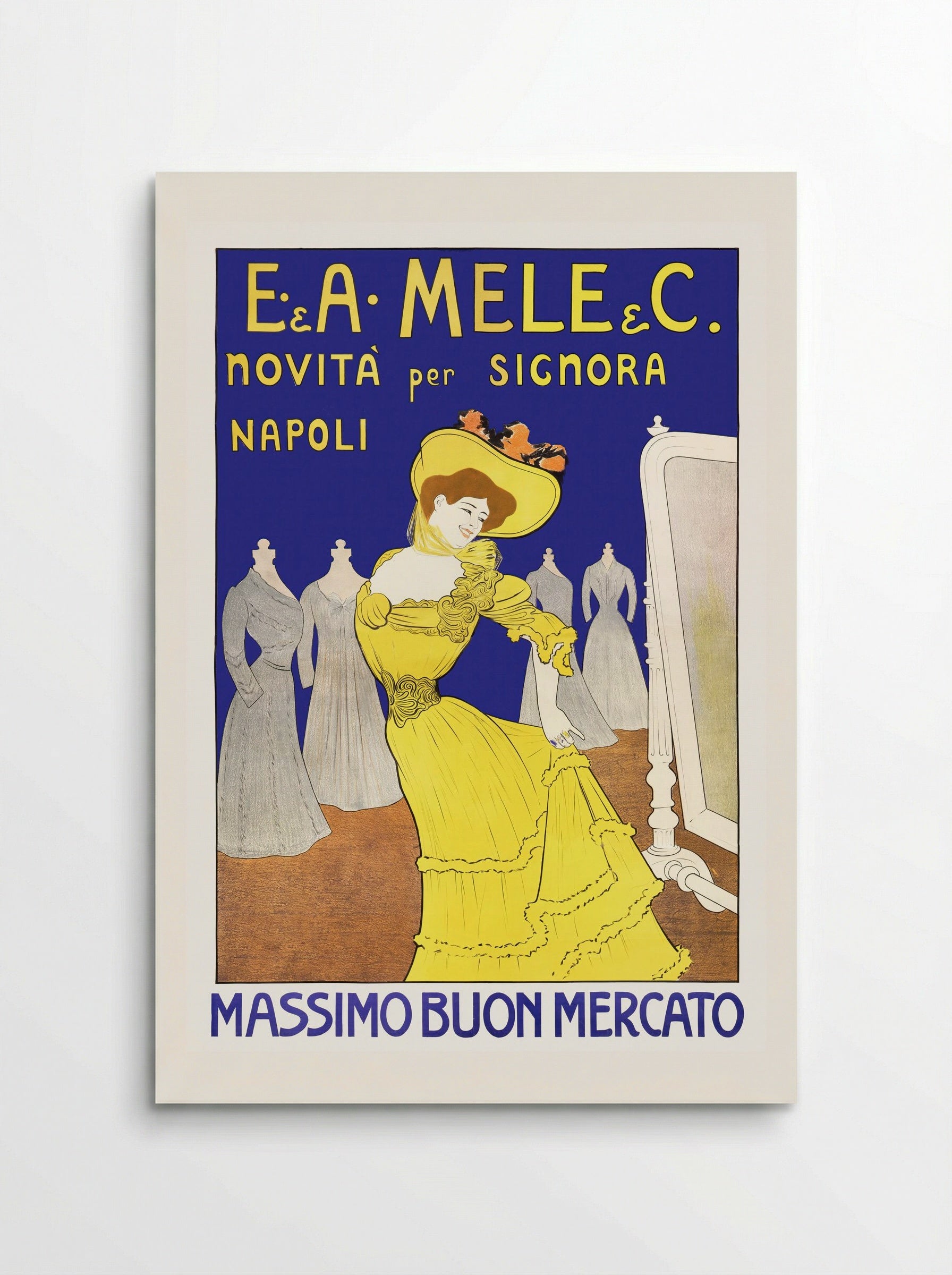 E. & A. Mele & C. - Novita per Signora - Leonetto Cappiello - Poster