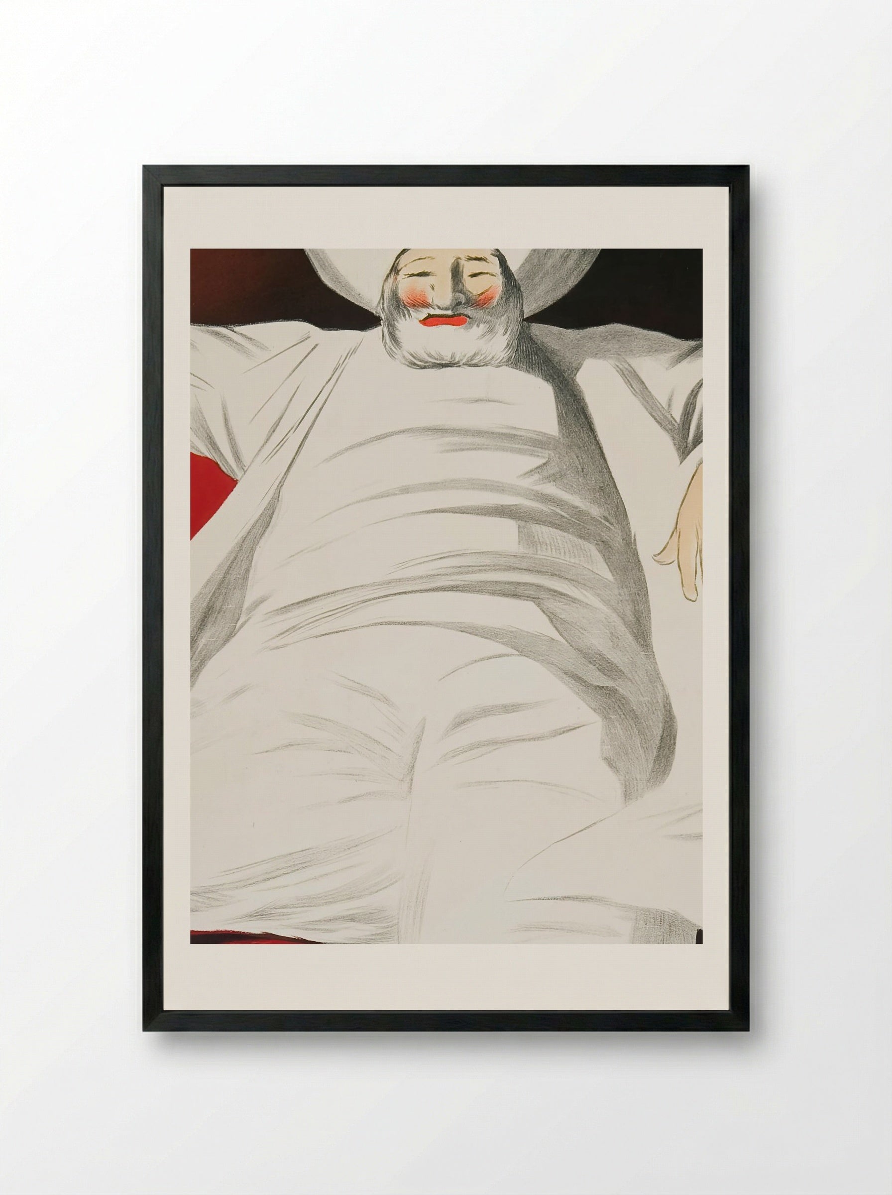 JOB Cigarettes - Leonetto Cappiello - Framed Print Black