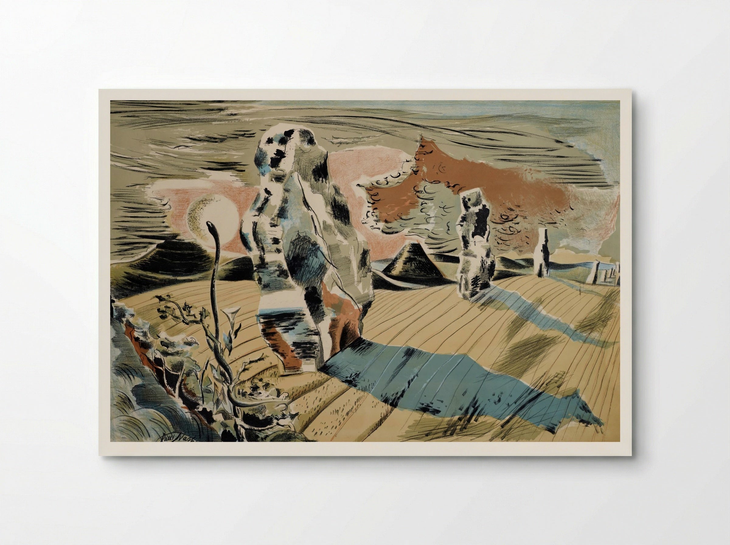 Avebury - Paul Nash - Poster