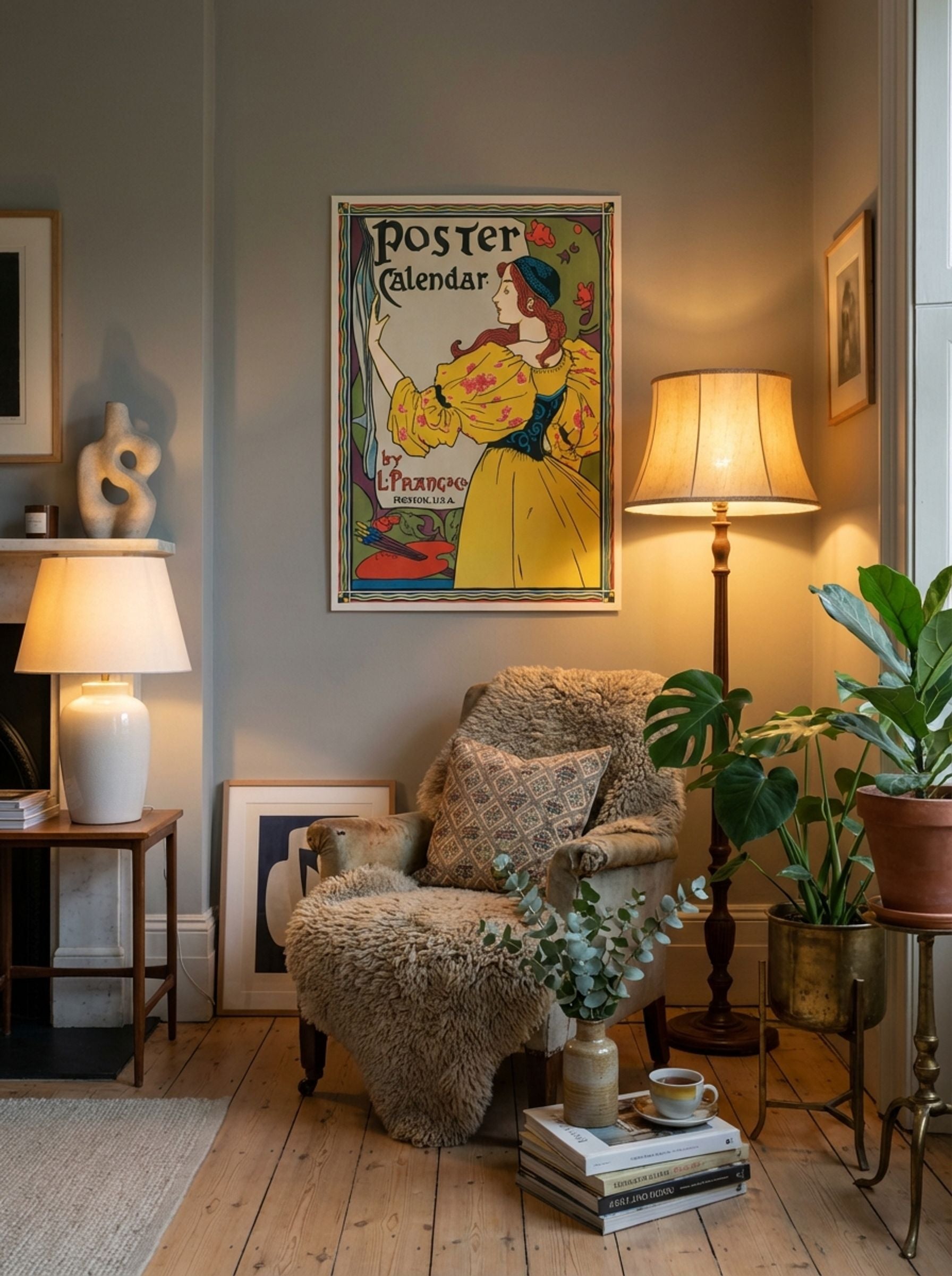 Poster Calendar by L. Prang & Co. - Louis Rhead - Lifestyle