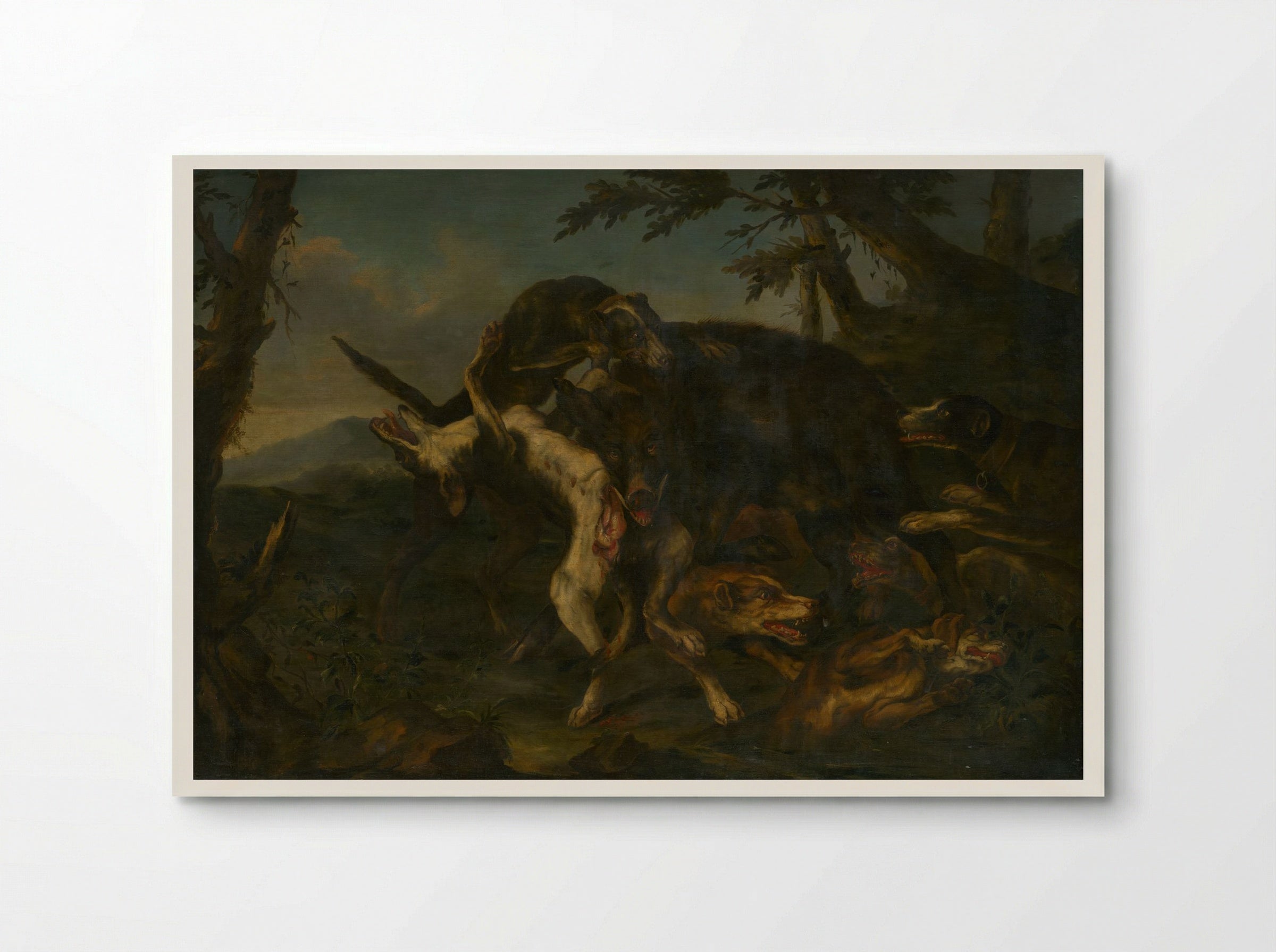 Boar Hunt - Frans Snyders - Poster