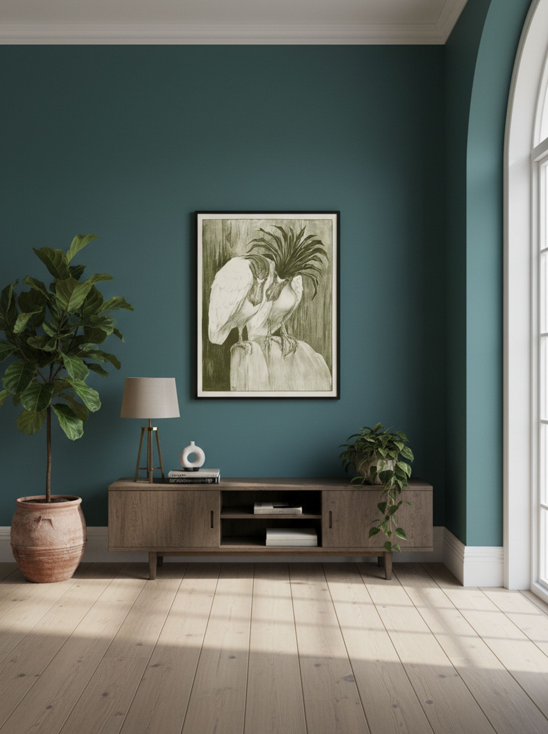 Two Boat-billed Herons - Theo van Hoytema - Lifestyle