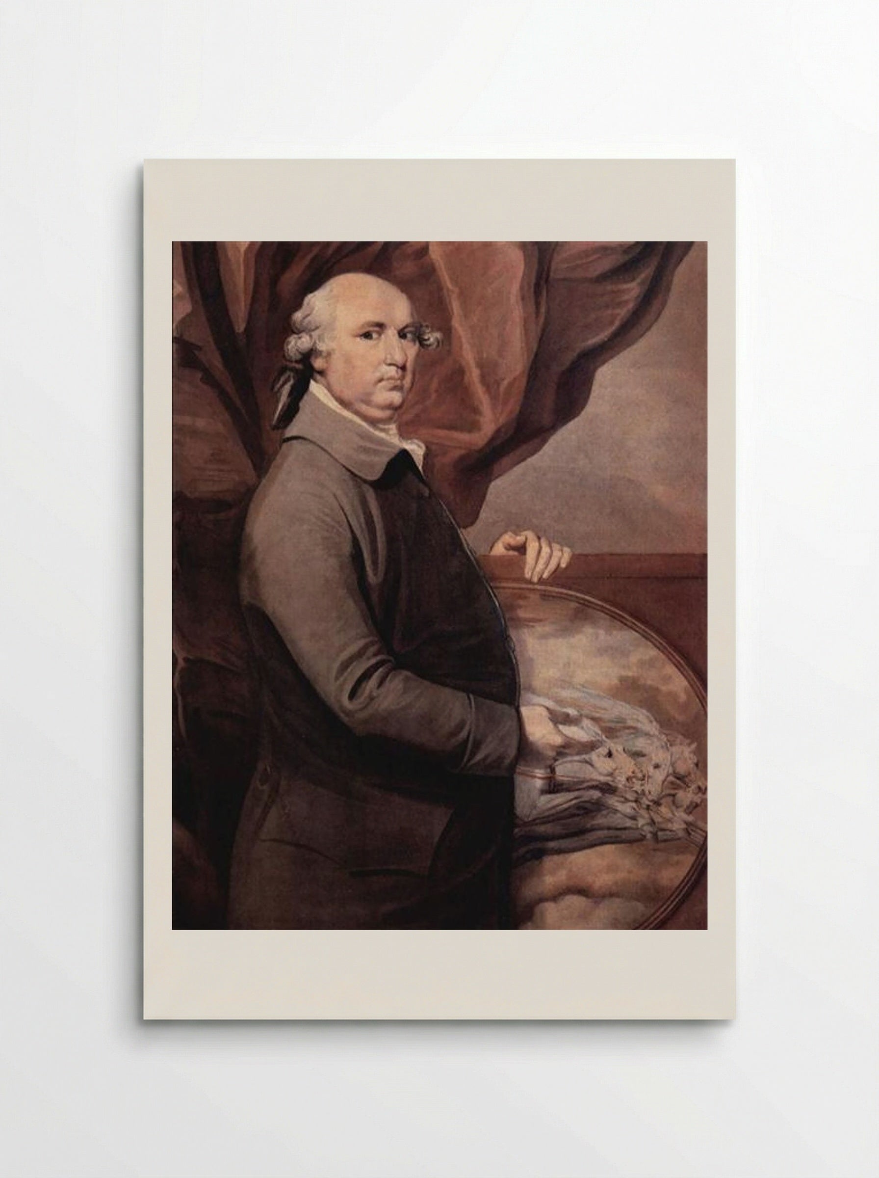 Self-Portrait - George Stubbs - Poster