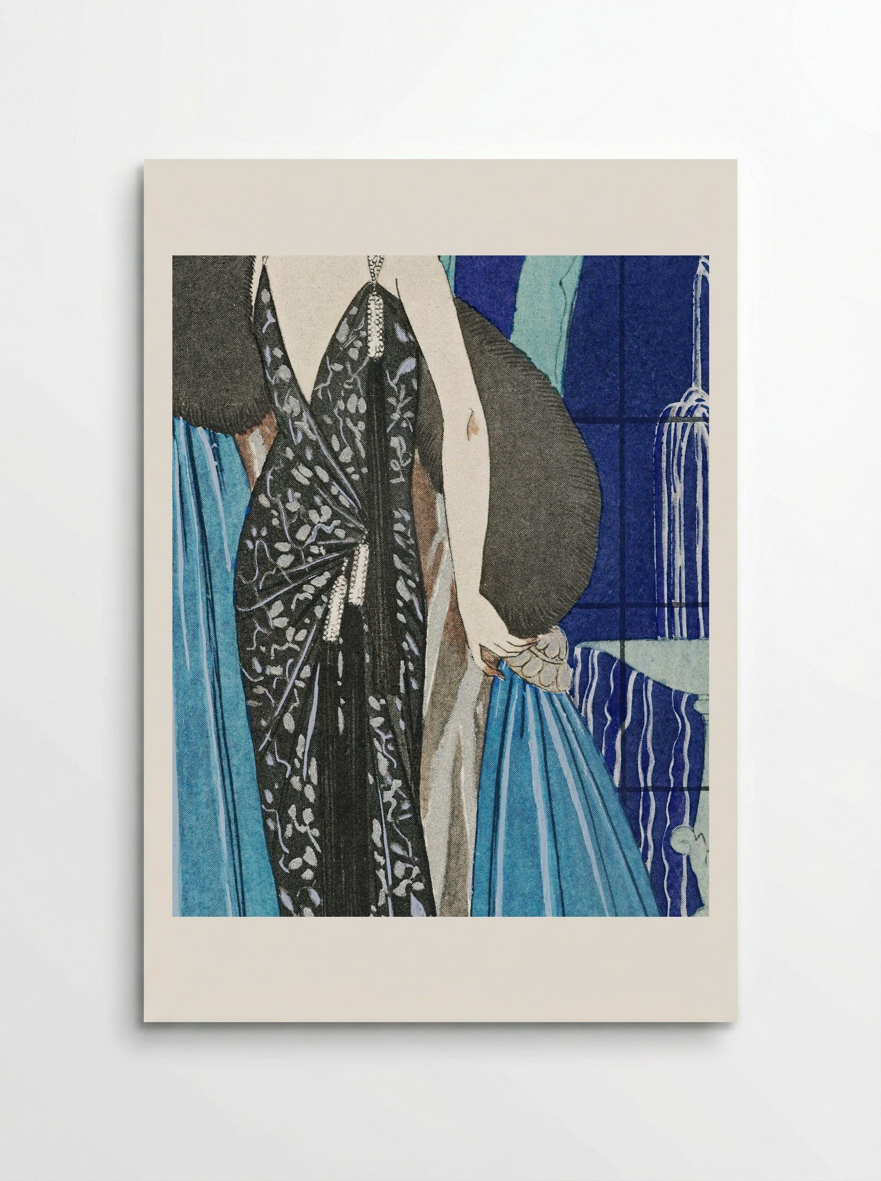 Alcyone, Robe et Manteau du Soir, de Worth - George Barbier - Poster
