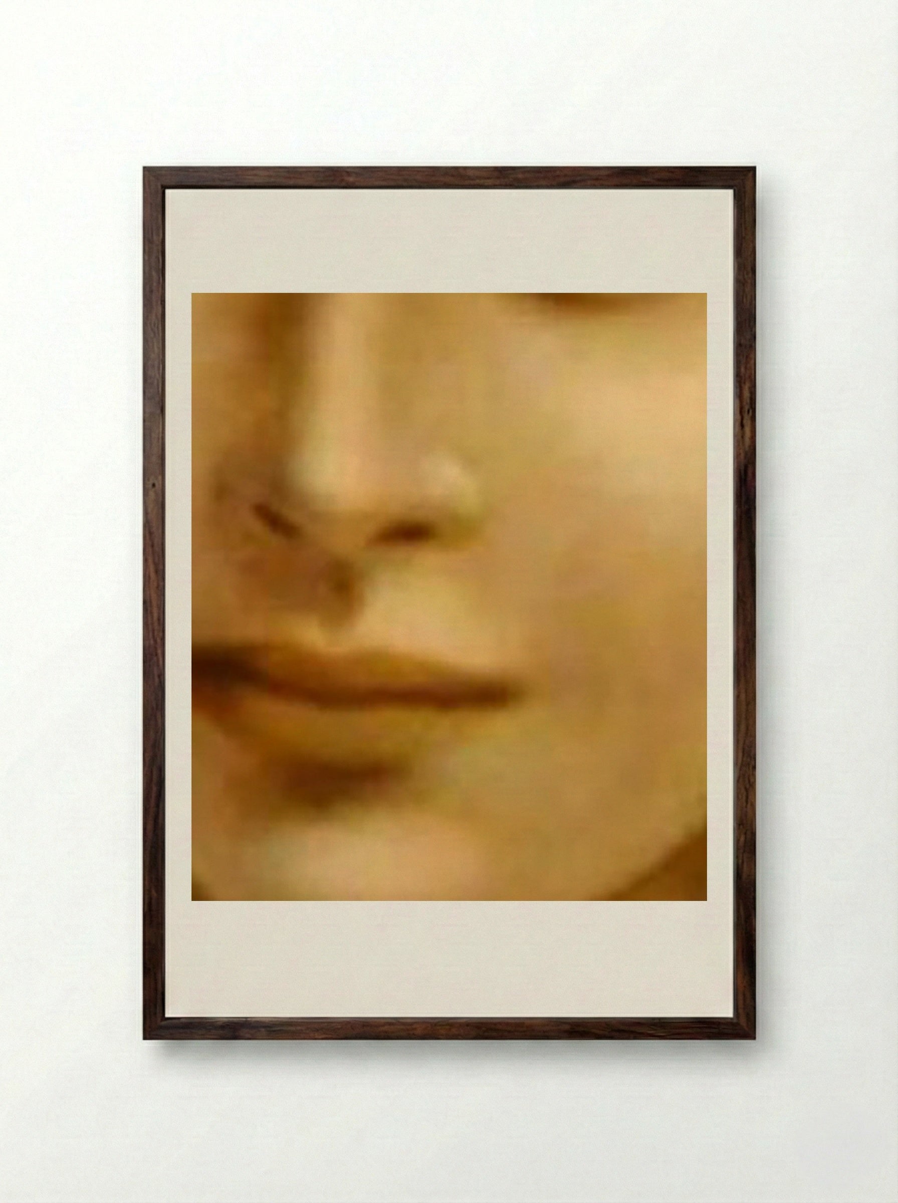 Deirdre - Dorothea Tanning - Framed Print Dark Wood