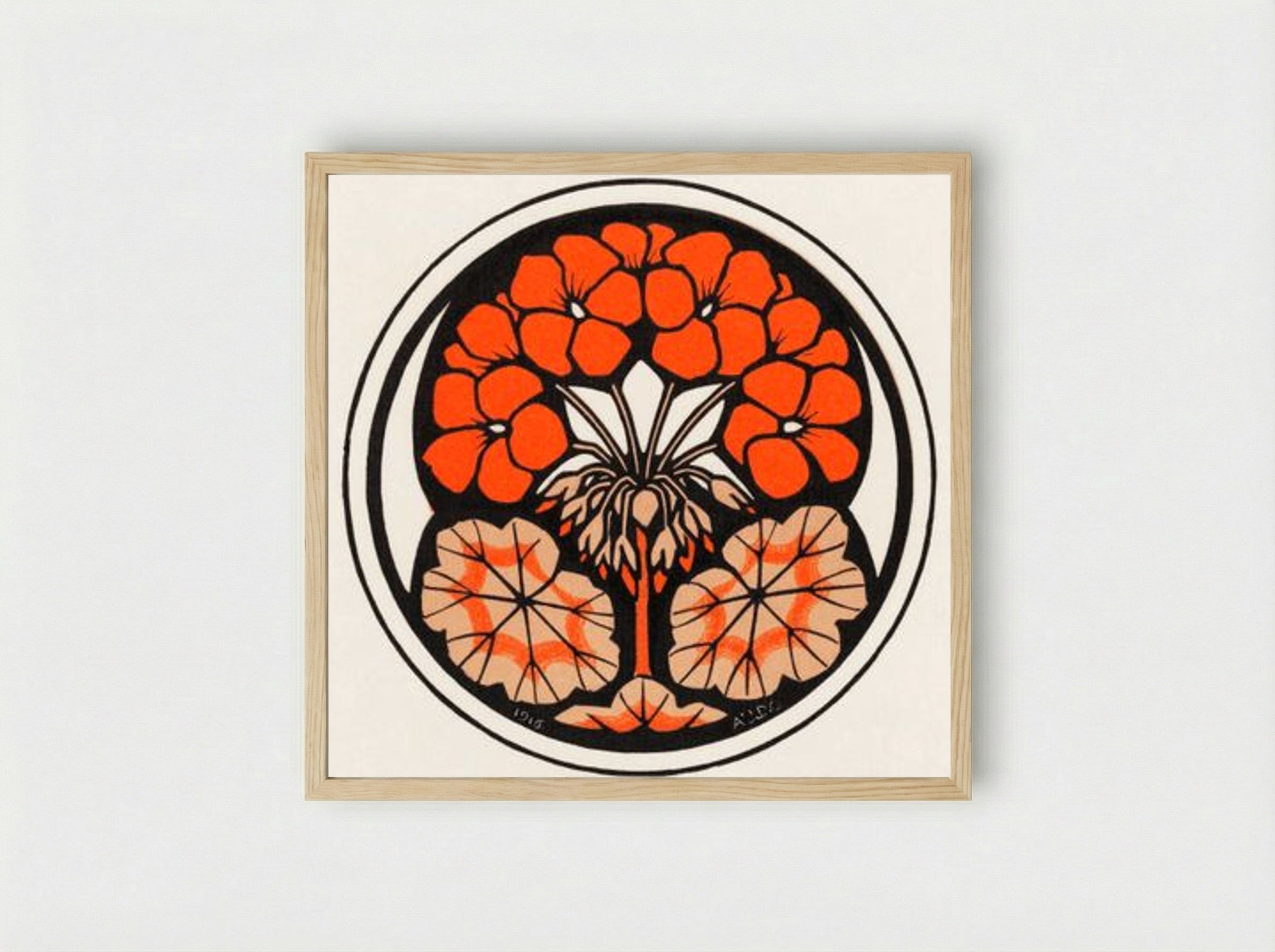 East Indian Cherry - Julie de Graag - Framed Print Wood