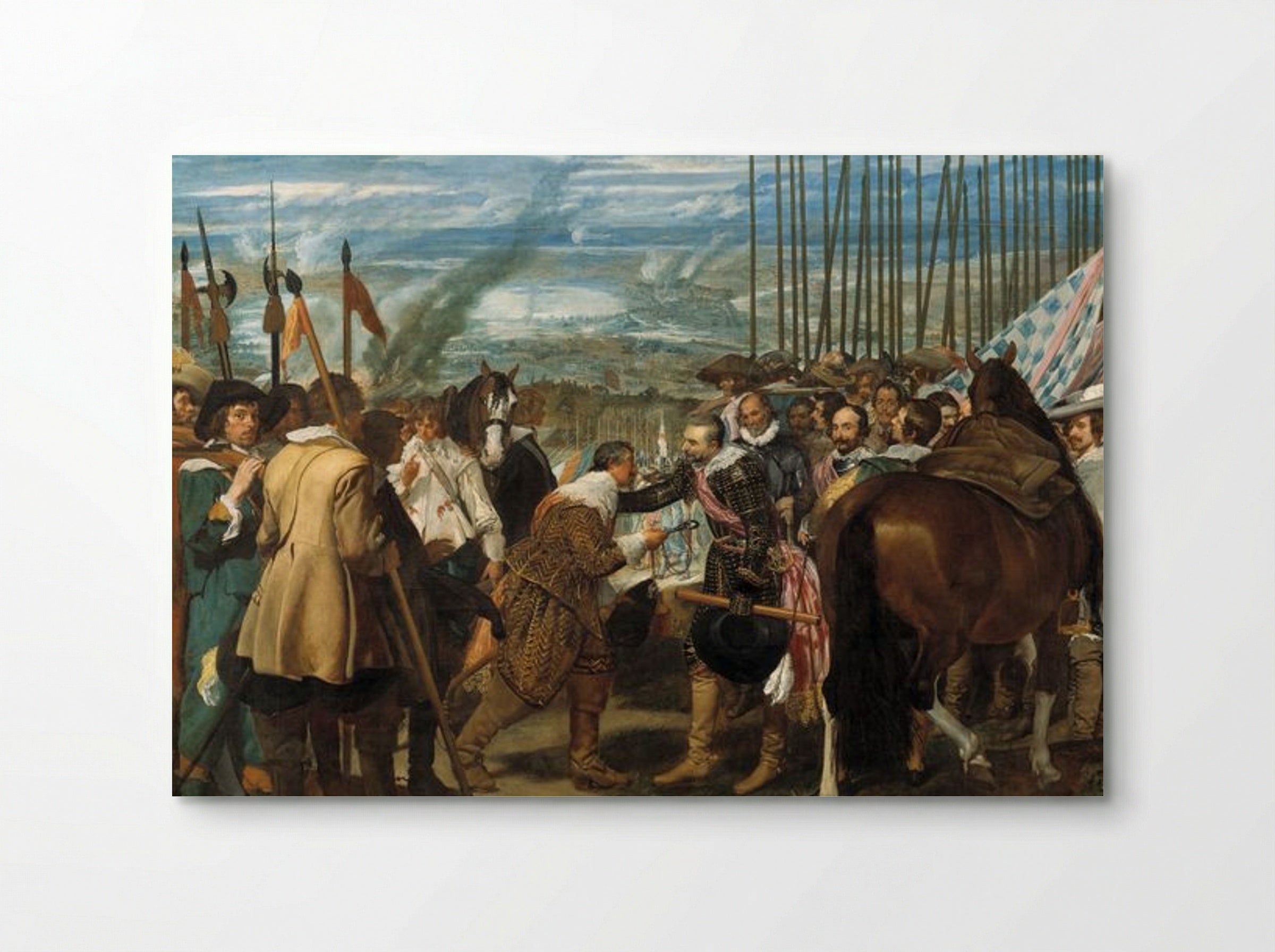 The Surrender of Breda - Diego Velázquez - Poster