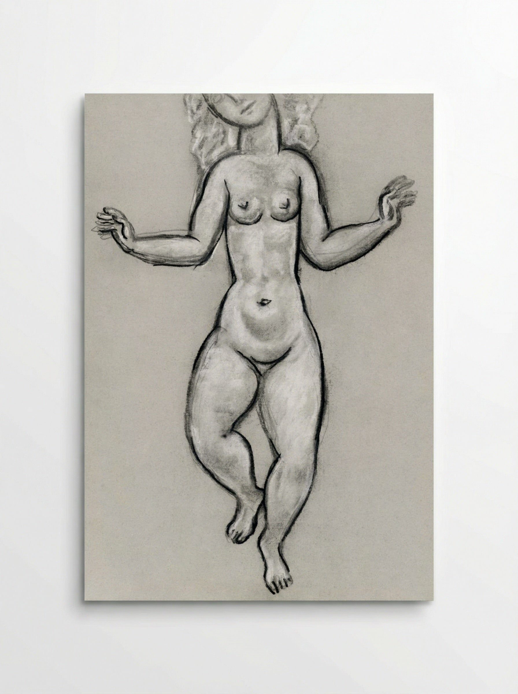 Dancing Naked Woman - Leo Gestel - Poster