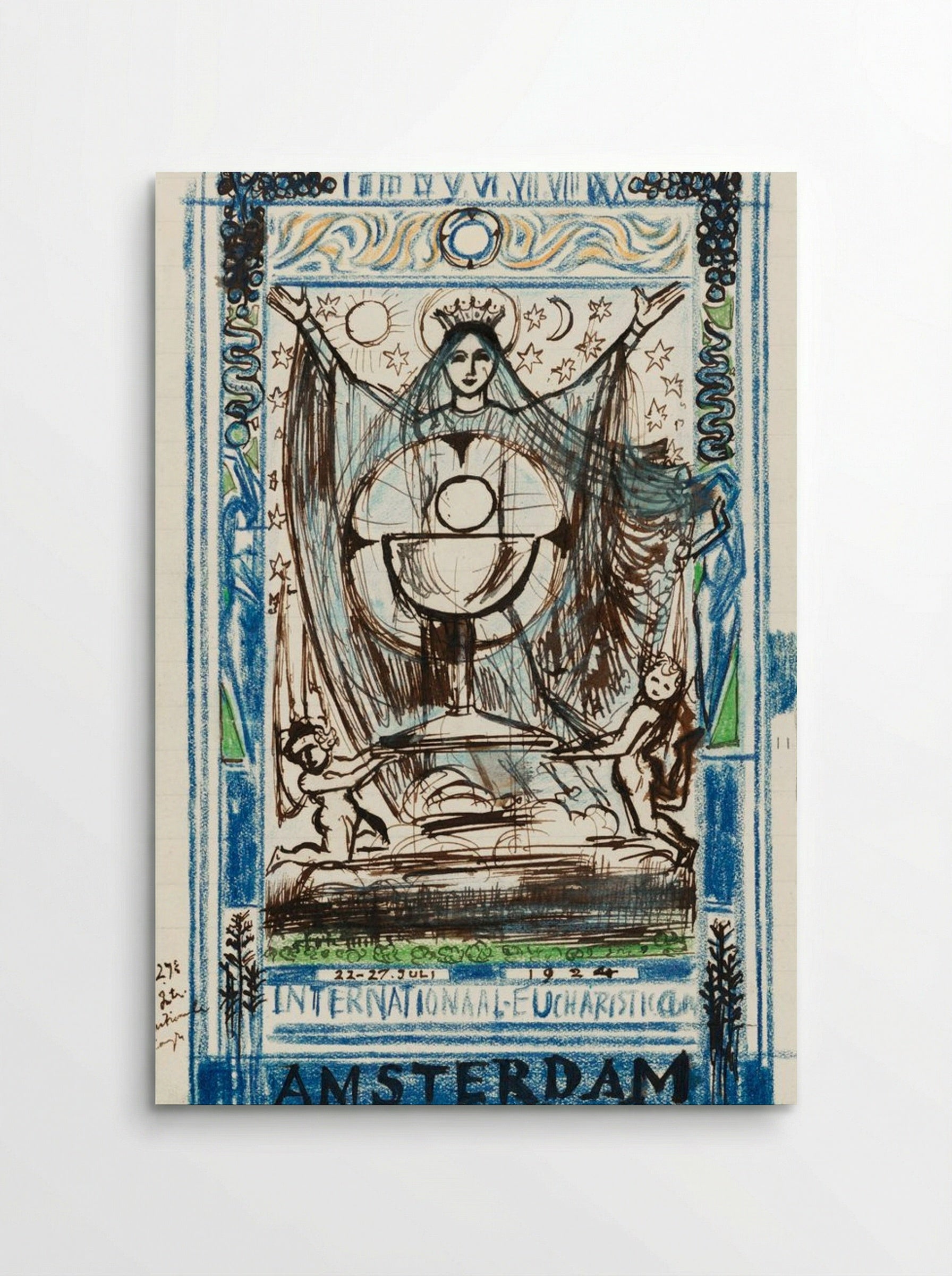 Design for a Poster for the International Eucharistic Congress, Amsterdam - Jan Toorop - Poster