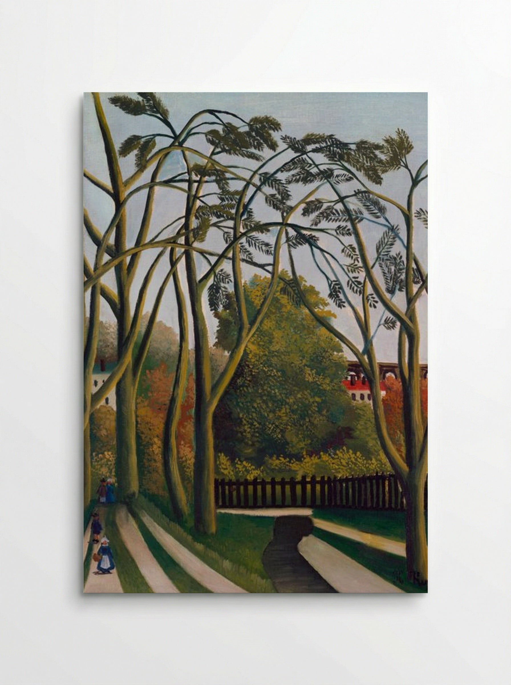The Banks of the Bièvre near Bicêtre - Henri Rousseau - Poster