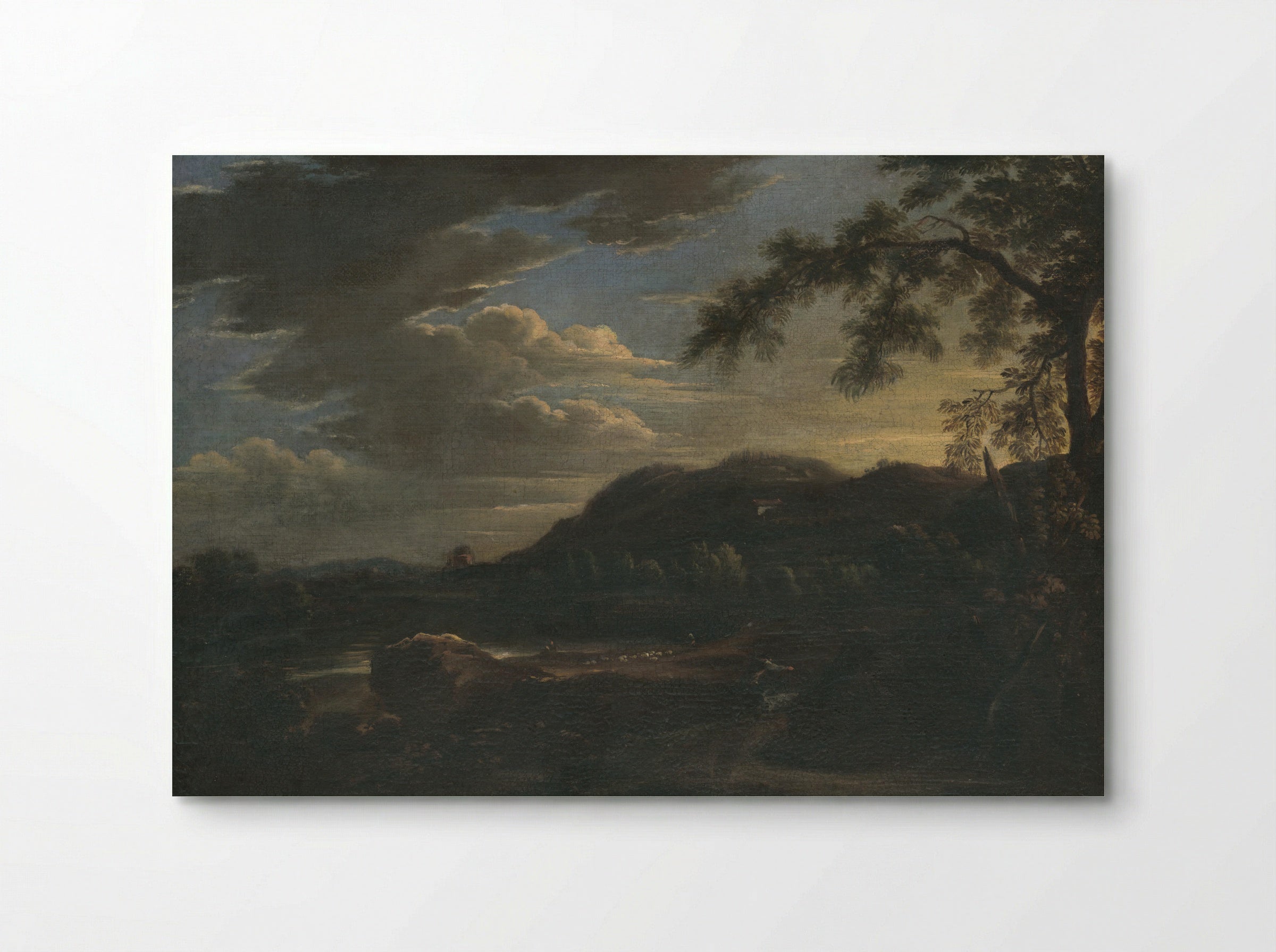 Landscape with Shepherds - Claude Lorrain - Poster